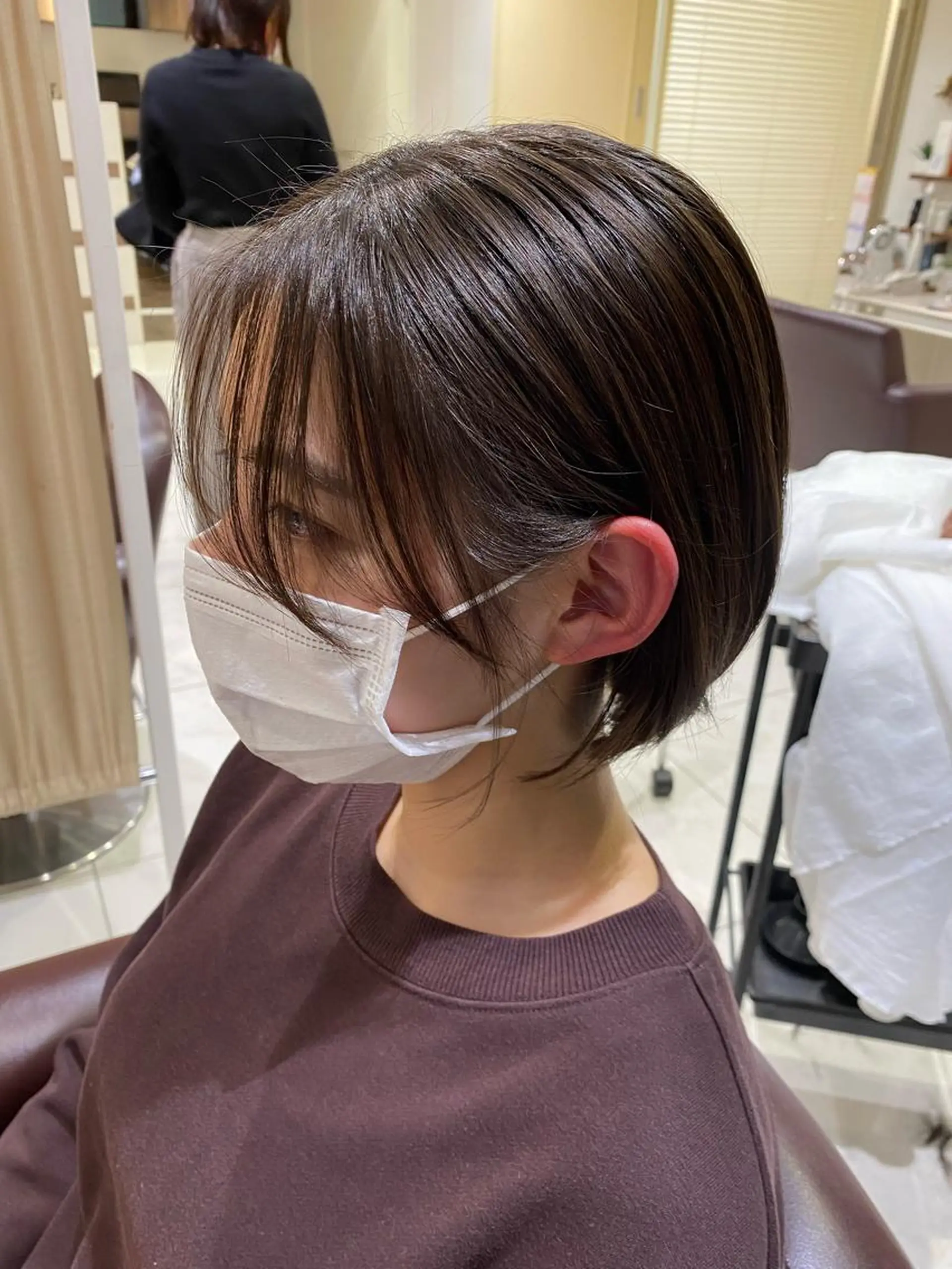 ショート カット 佐々木 拓海のヘアスタイル
