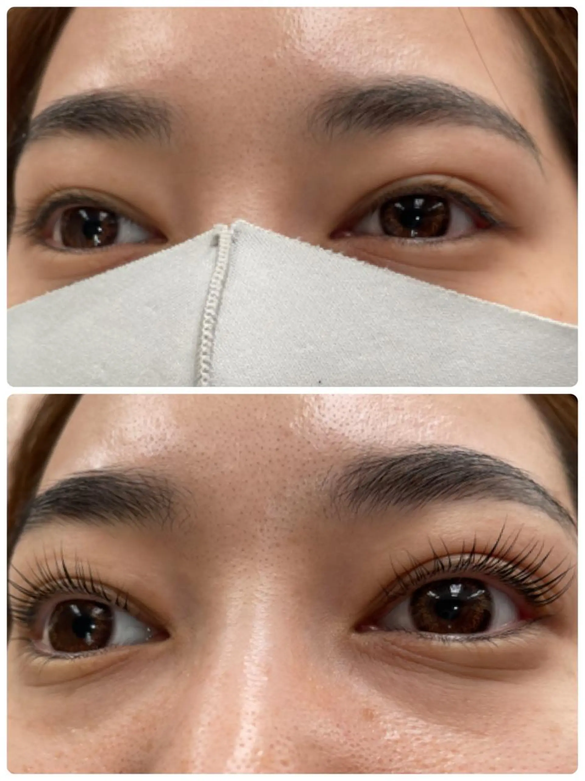 マツエク・マツパ パリジェンヌラッシュリフト 自宅マツエクサロン A/Rのマツエク・マツパデザイン