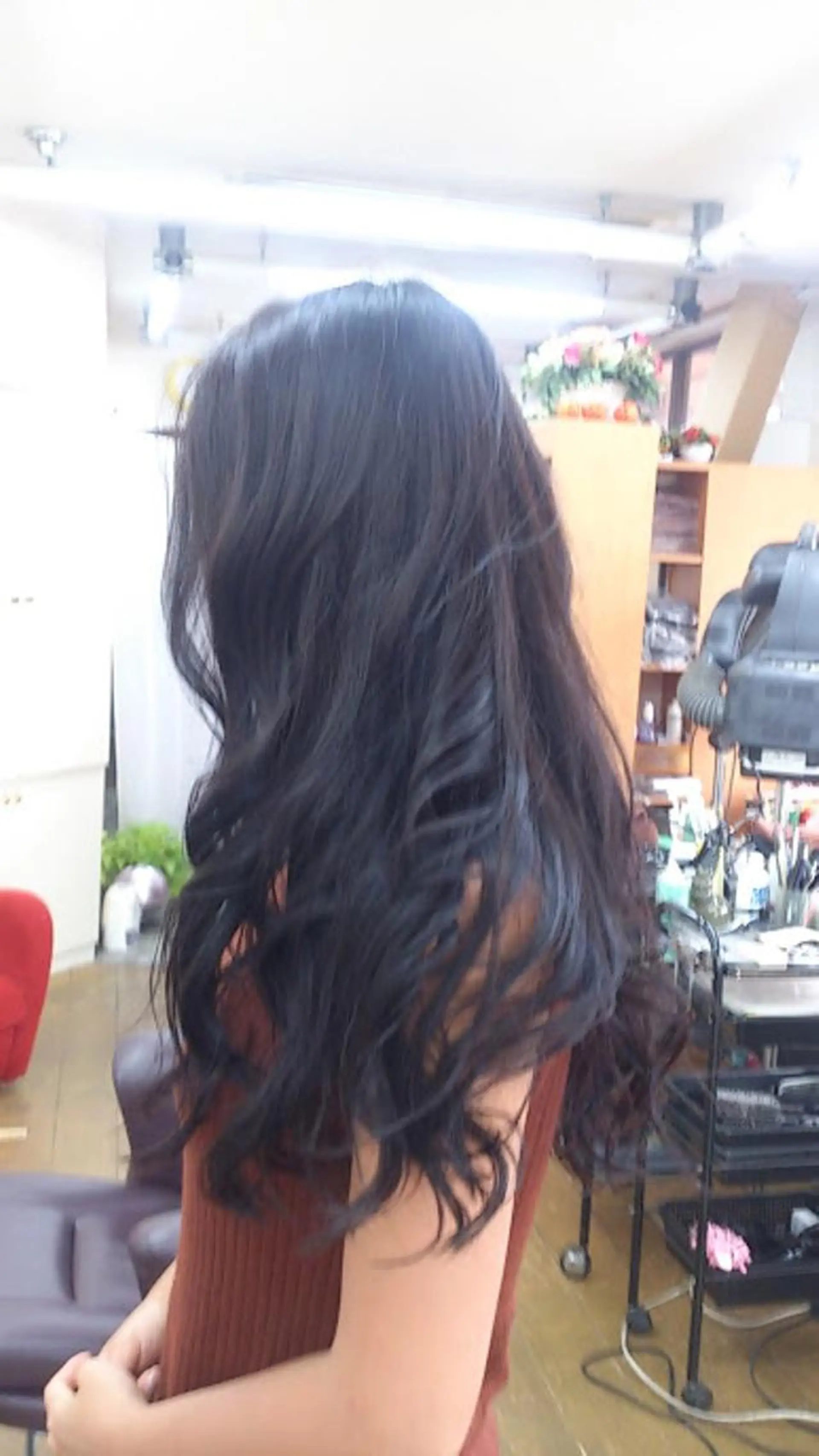 ロング カラー パーマ 中野 靖志のヘアスタイル