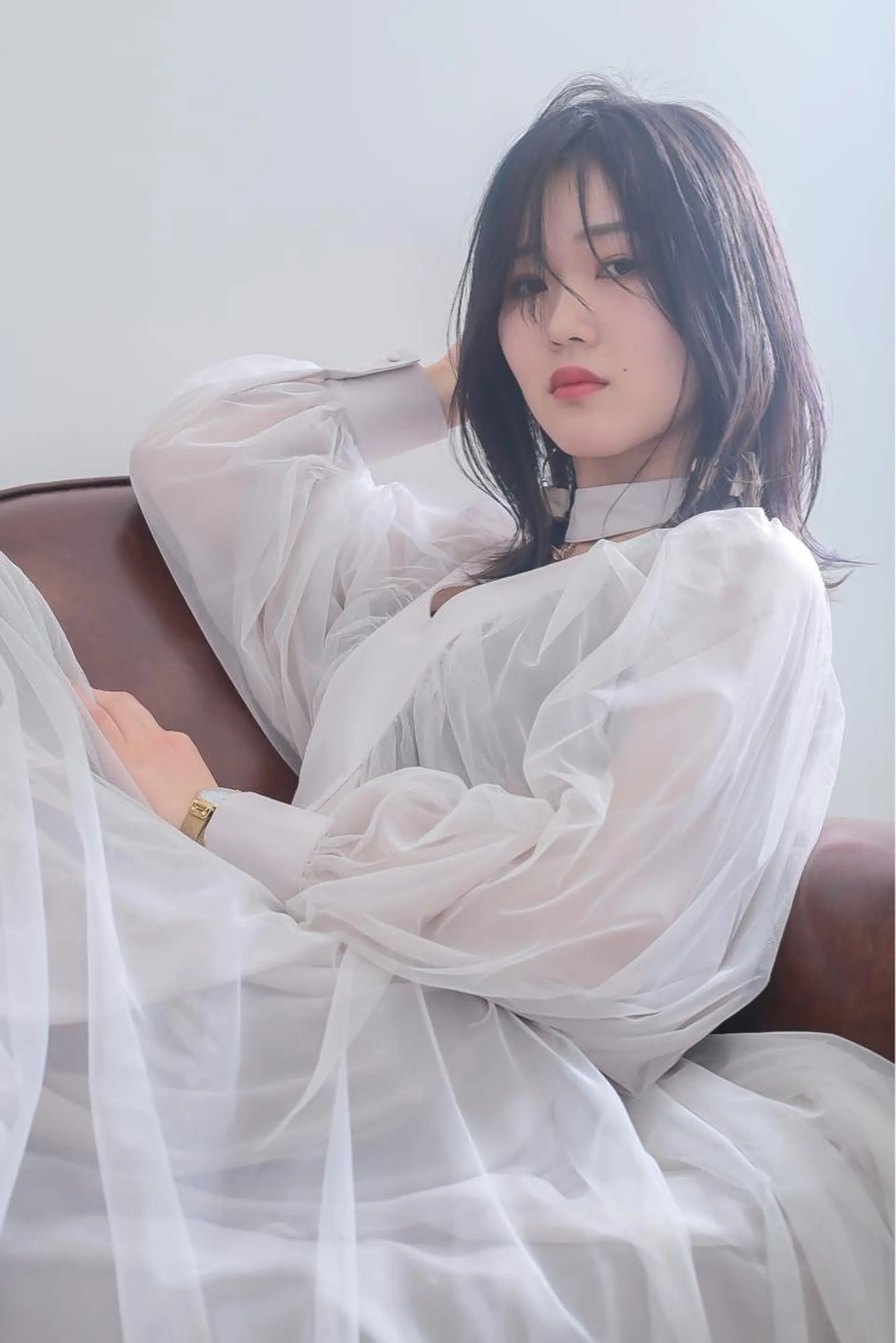 ミディアム カラー 伊藤 裕貴のヘアスタイル