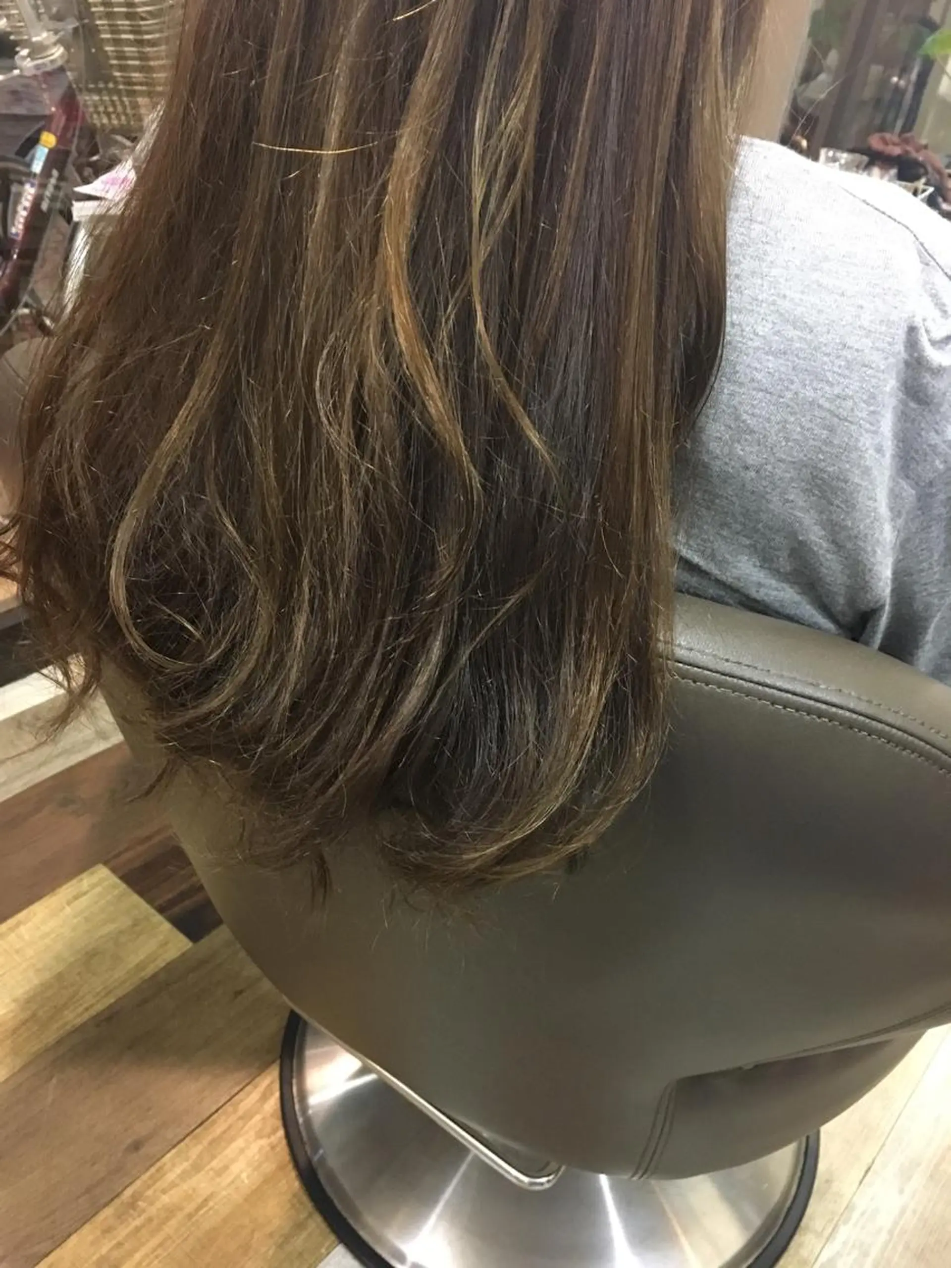 ロング カラー パーマ ヘアアレンジ カット ヘアカラー lar 立川南口所属・レイヤーボブ/ボブ 仲川和人のヘアスタイル