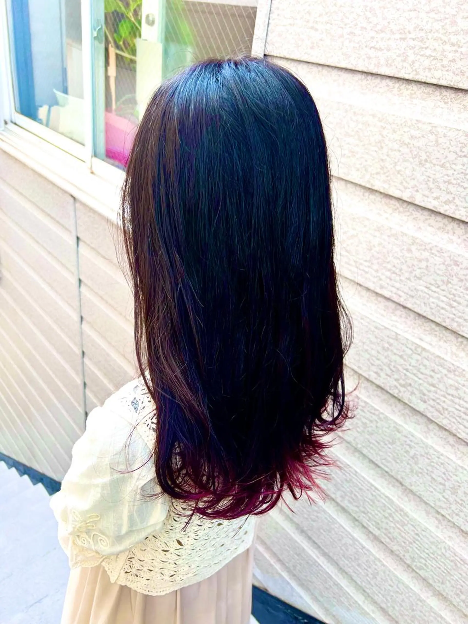 セミロング 🍀艶髪縮毛矯正/ 風殿　滉太🍀のヘアスタイル