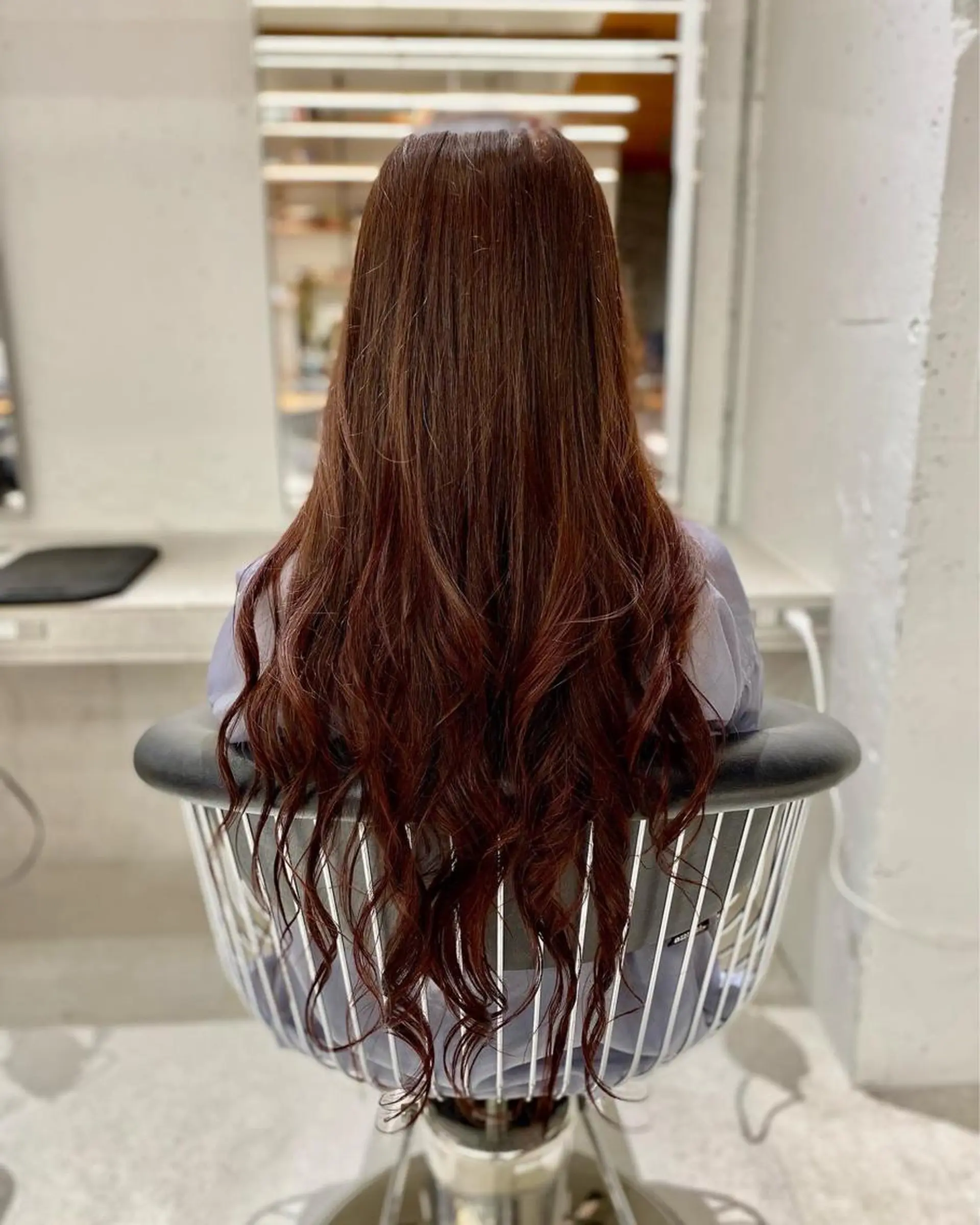 ロング 高林 史弥のヘアスタイル