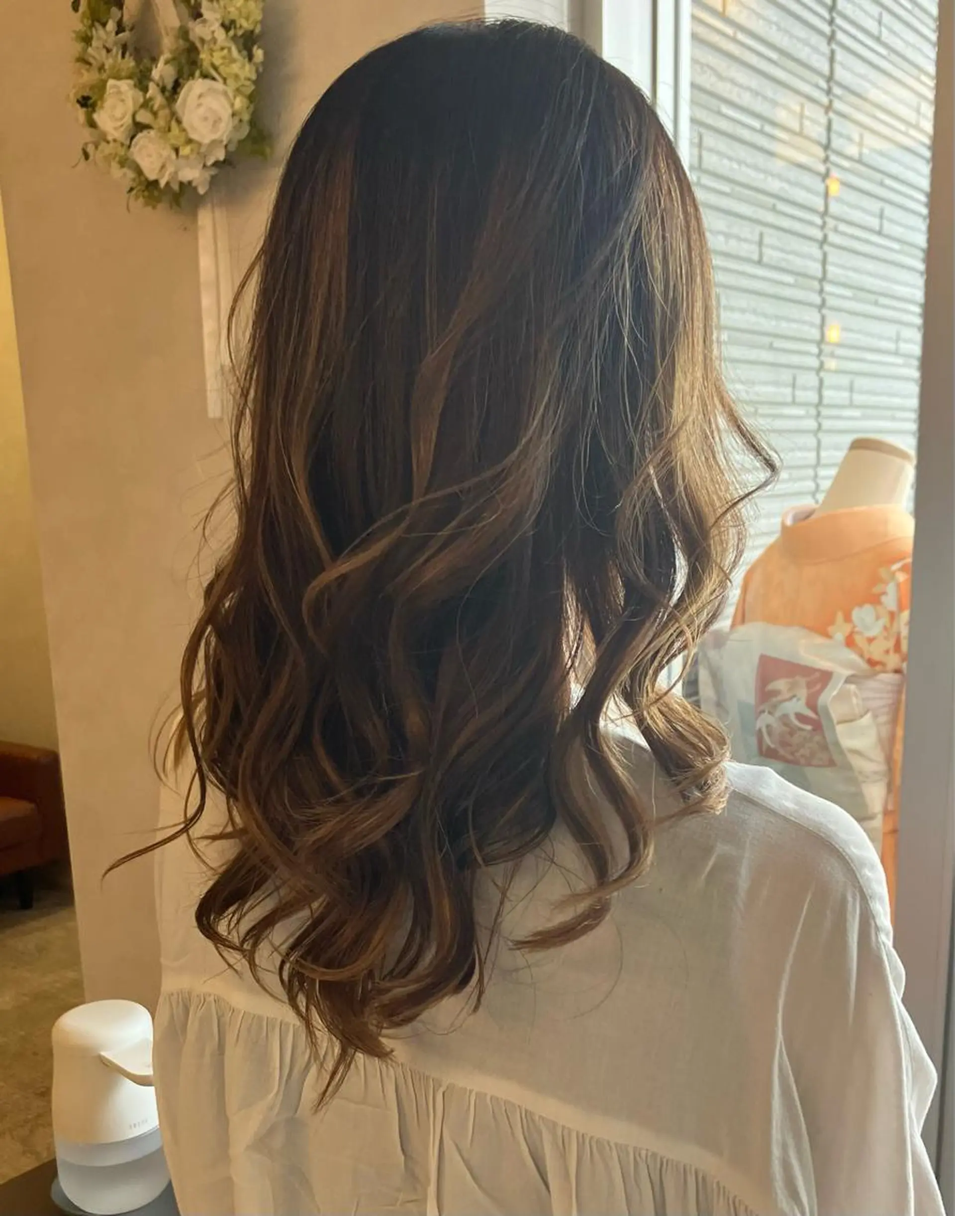 セミロング カラー カット ヘアカラー トリートメント LIME HAIR DESIGN所属・髪質改善 LIME 長野駅のヘアスタイル