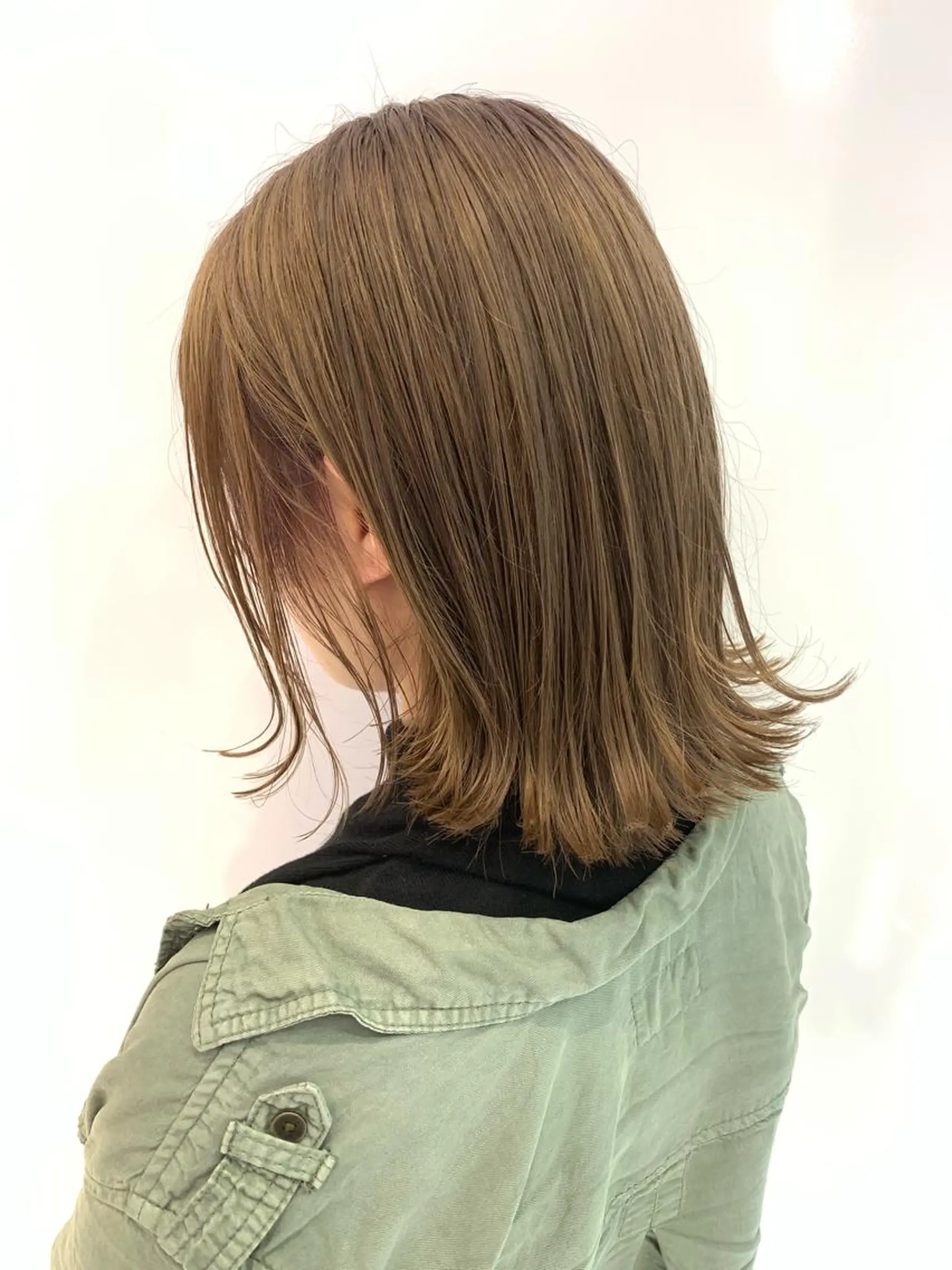 セミロング アッシュ lamie by melt 吉祥寺 【ラミエ バイ メルト】所属・【ミニモ公認】*似合 わせ職人*滝田拳史のヘアスタイル