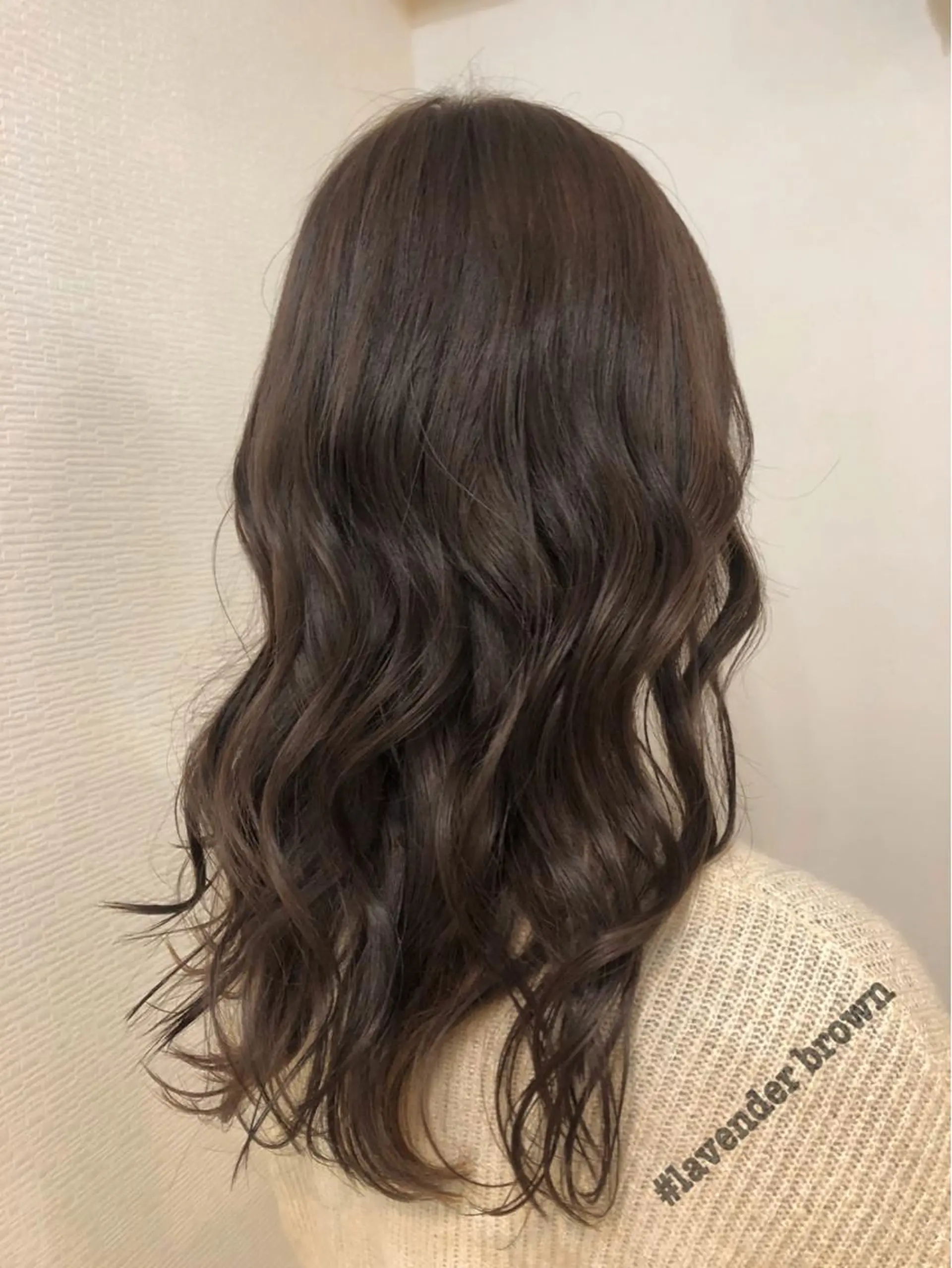 ロング カラー アッシュ ブラウンカラー 透明感カラー ラベンダーカラー 🤍中野 レオ🤍のヘアスタイル