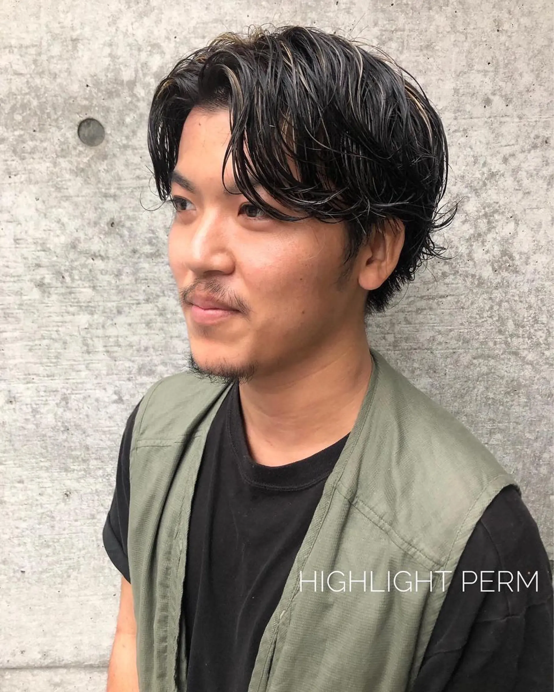 メンズ メンズ特化美容師 ハスイルイのヘアスタイル