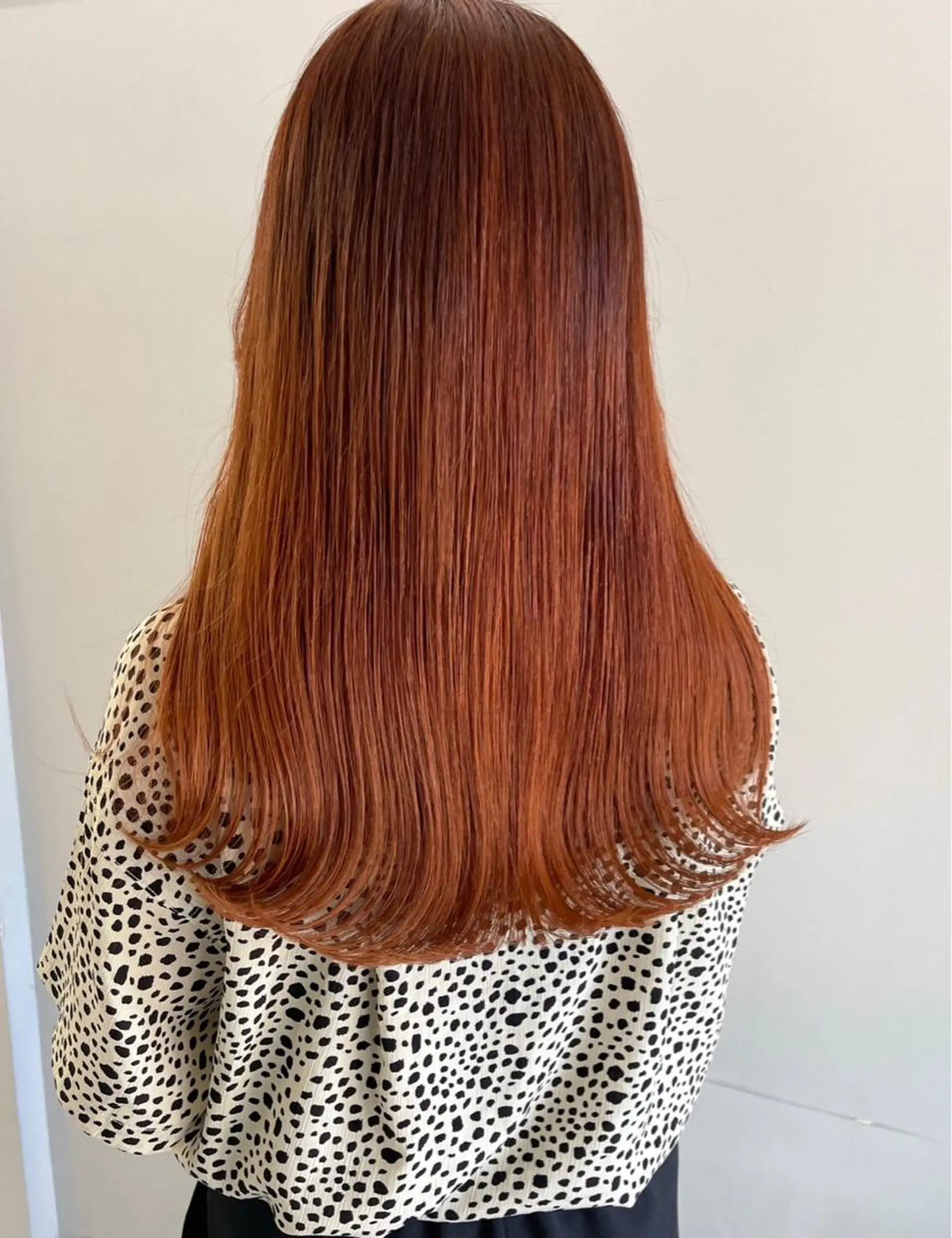 カラー カットパーマモデル 山中 遥のヘアスタイル