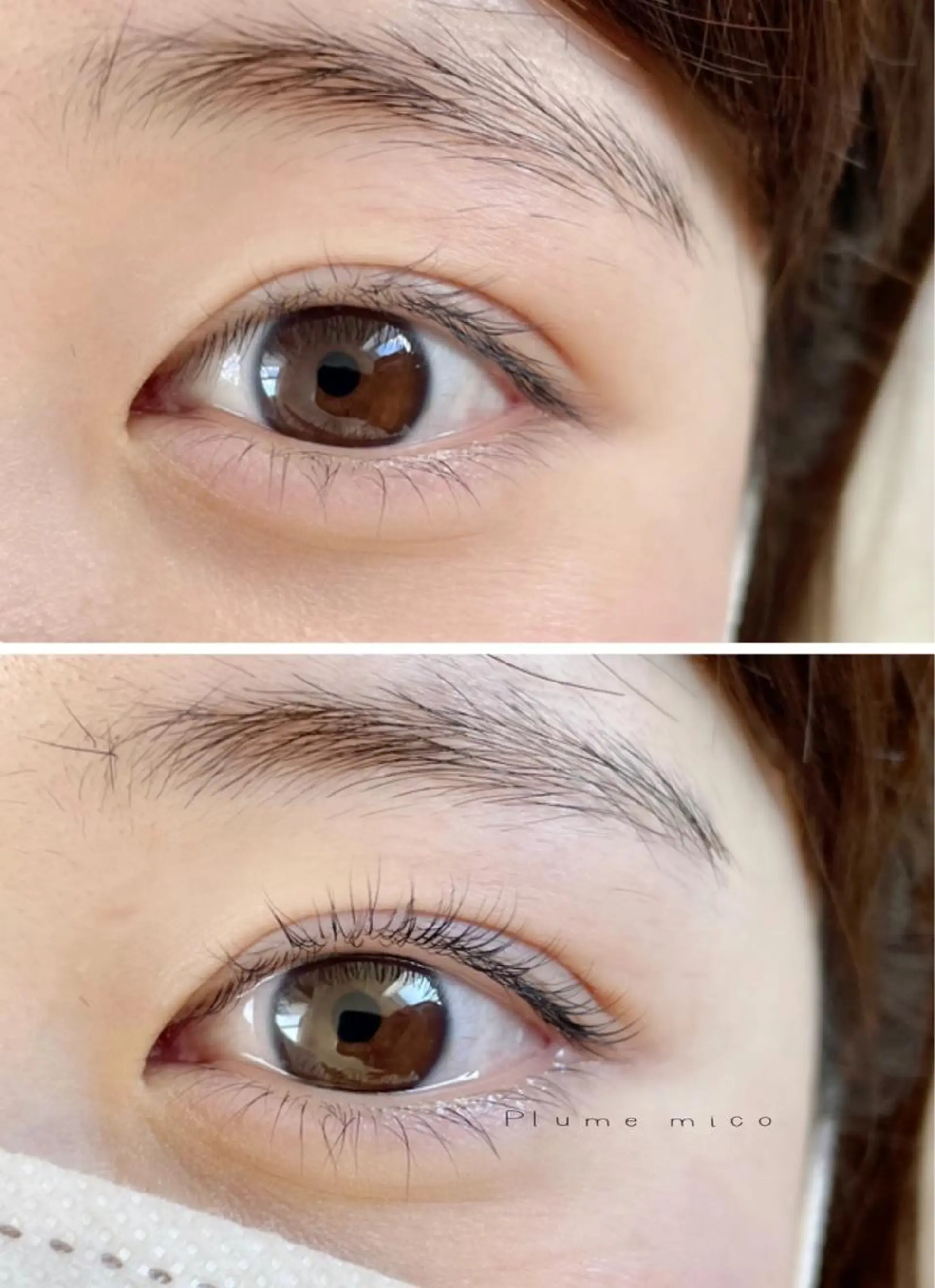 マツエク・マツパ マツパ Plume micoのマツエク・マツパデザイン