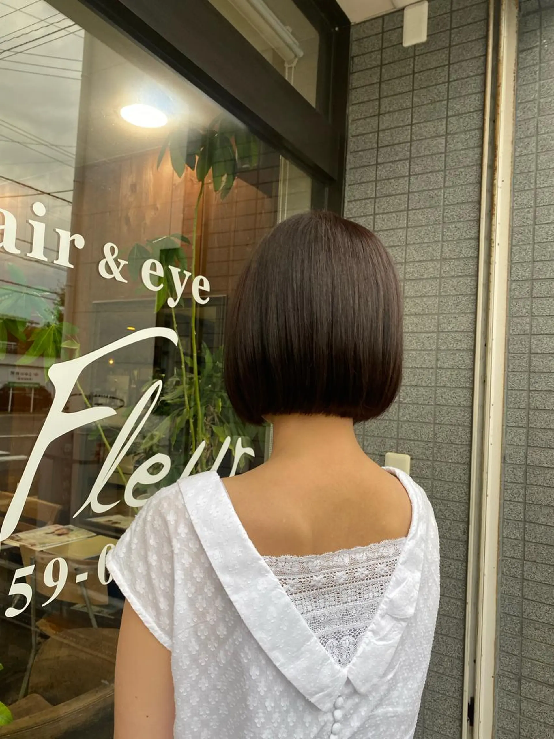 ショート Un Fleur所属・立野 希沙のヘアスタイル
