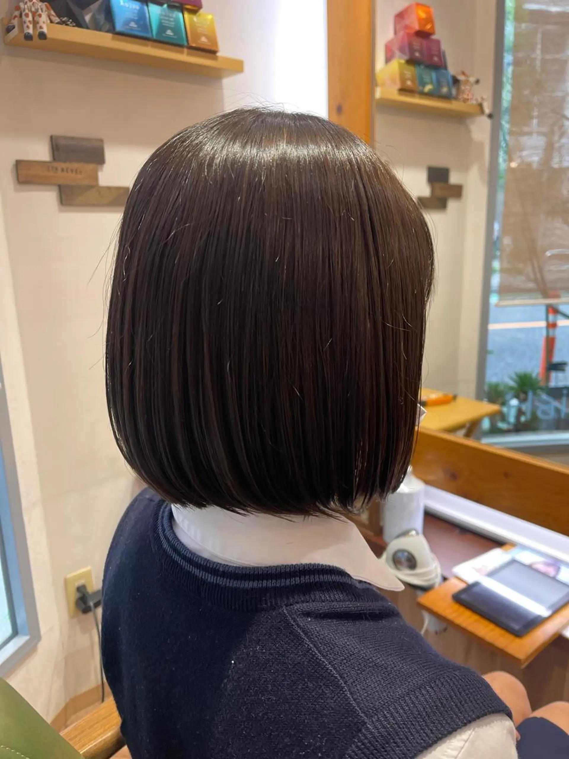 ショート カット トリートメント ボブ/インナーカラー ショート/佐野祥子のヘアスタイル