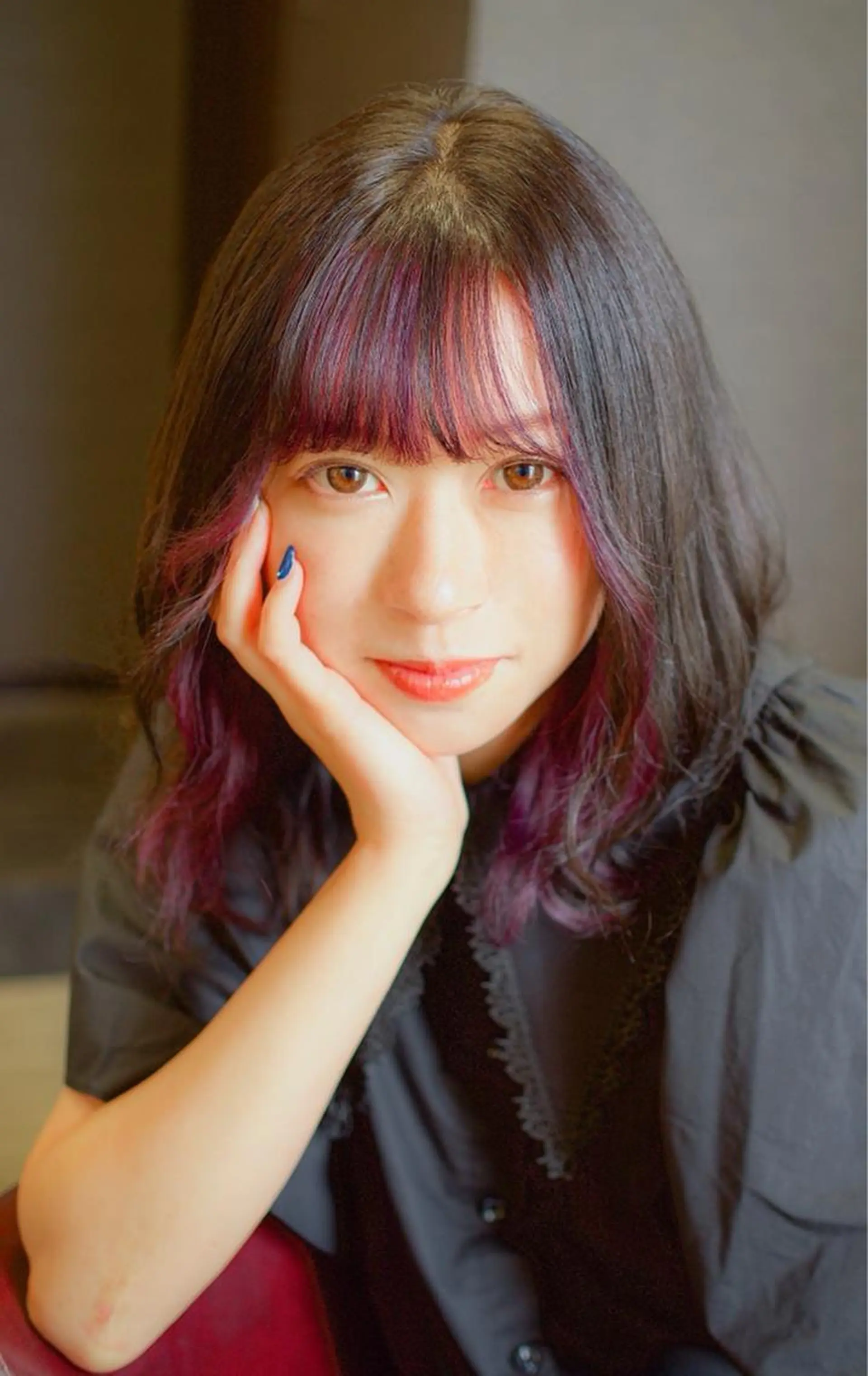 セミロング ヘアカラー ショート/ボブ ハイトーン❤️原航平のヘアスタイル