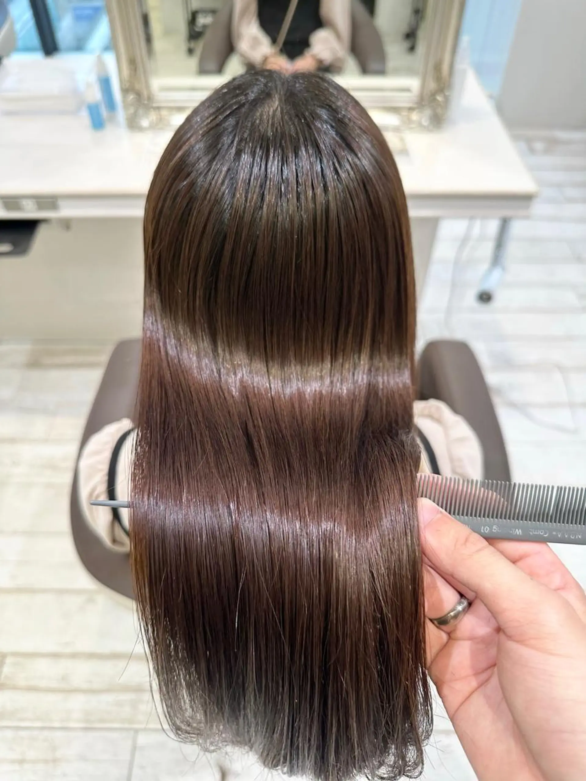 ロング 縮毛矯正専門 金井佳祐のヘアスタイル