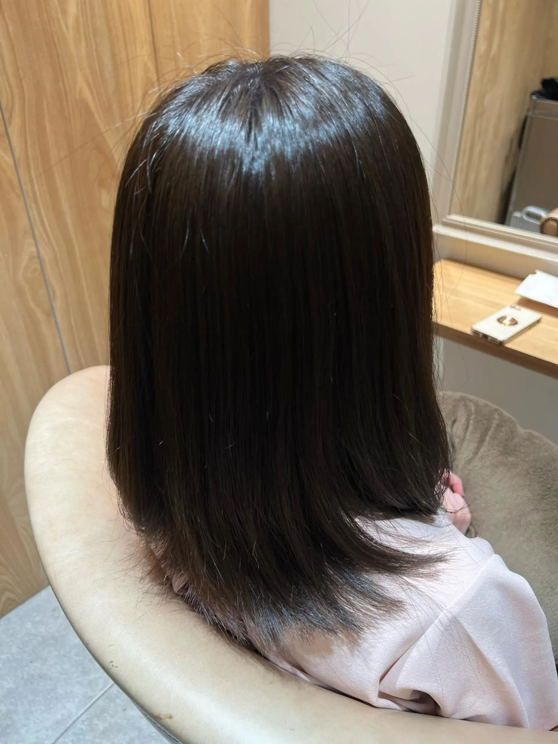 ミディアム カラー 大河原 美優のヘアスタイル