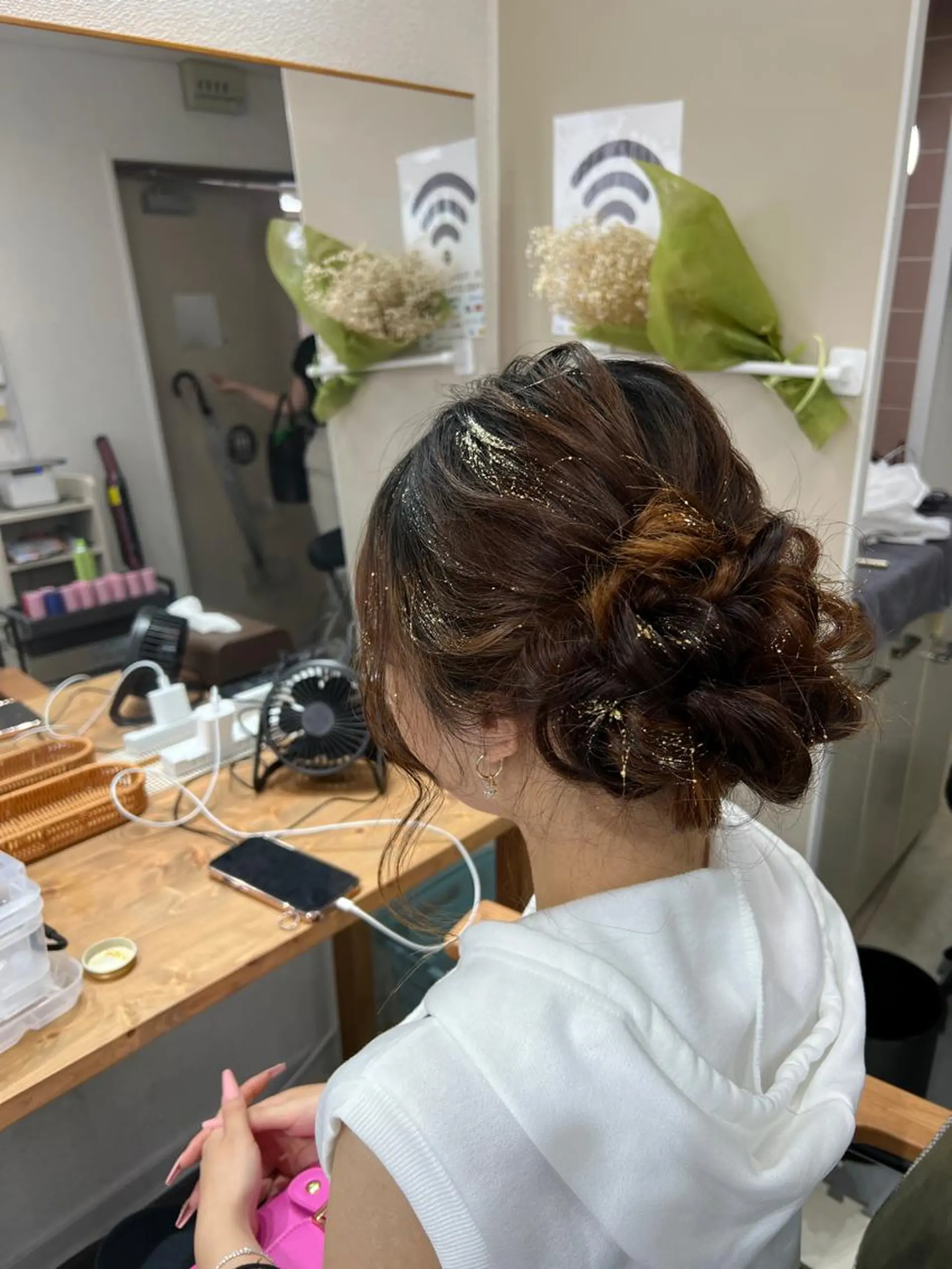 ロング ヘアアレンジ 山室 敬義のヘアスタイル