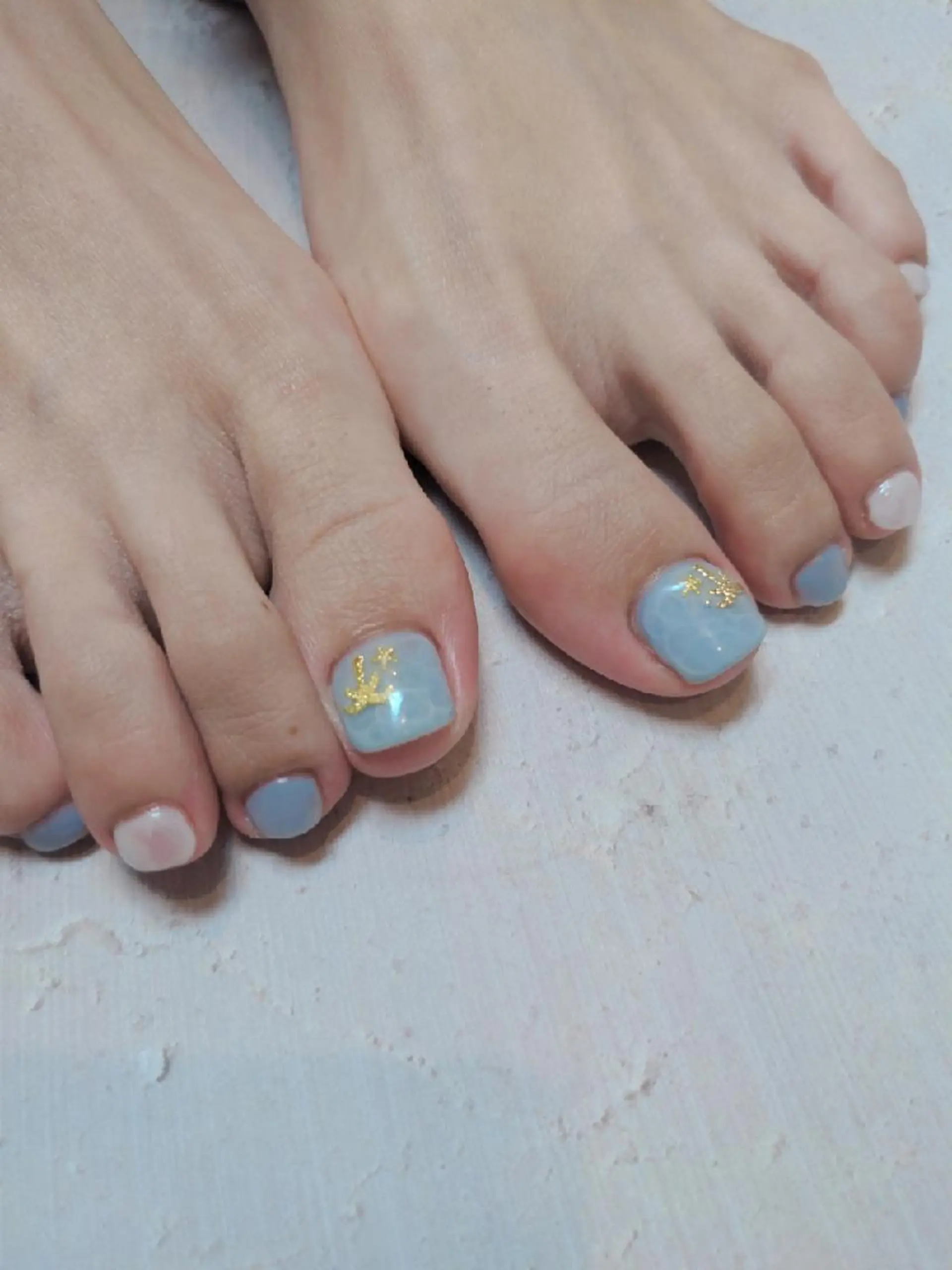 ネイル ミラーネイル クレオエール 　のネイルデザイン