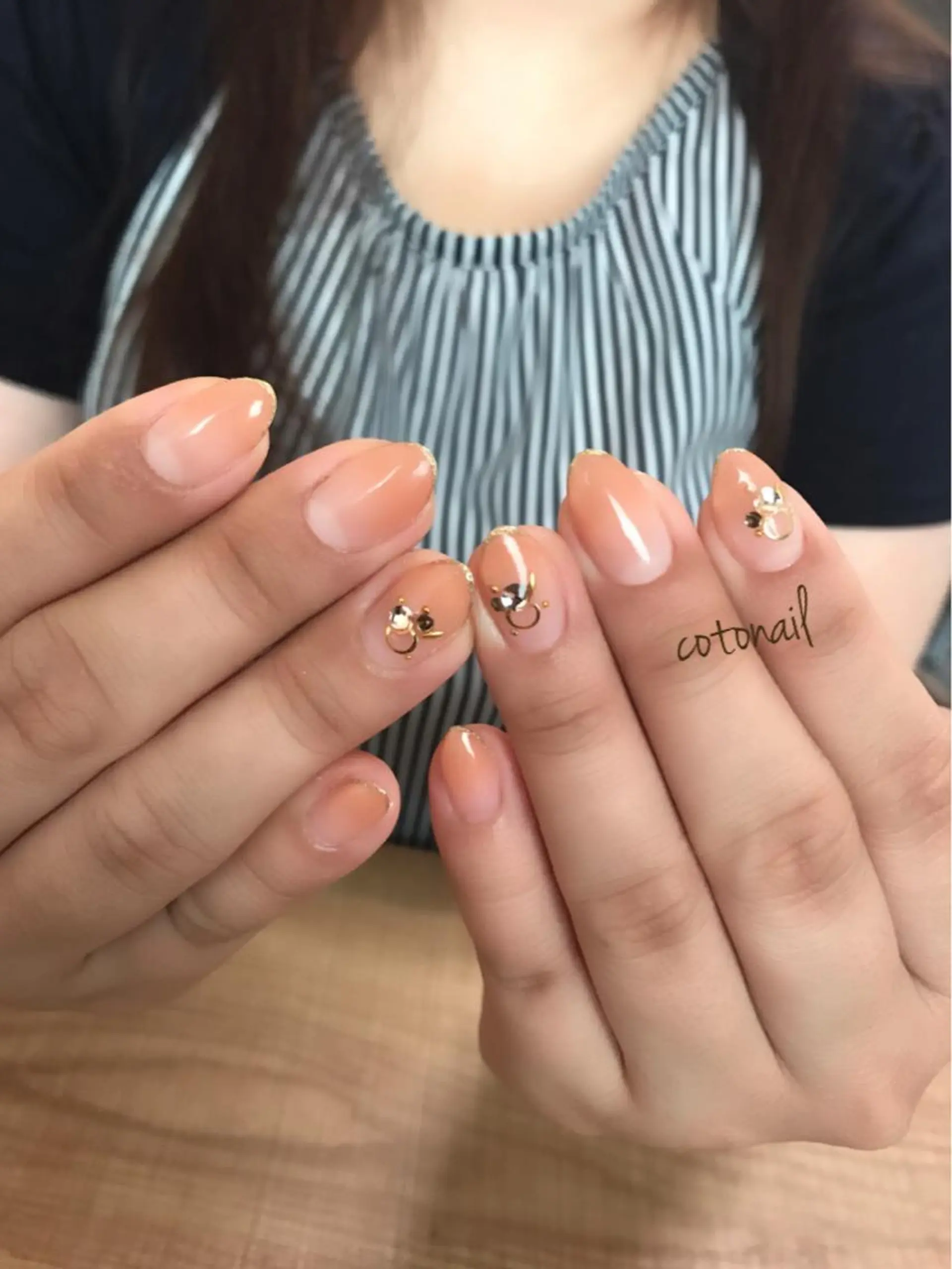 ネイル ツメトマツゲ .のネイルデザイン