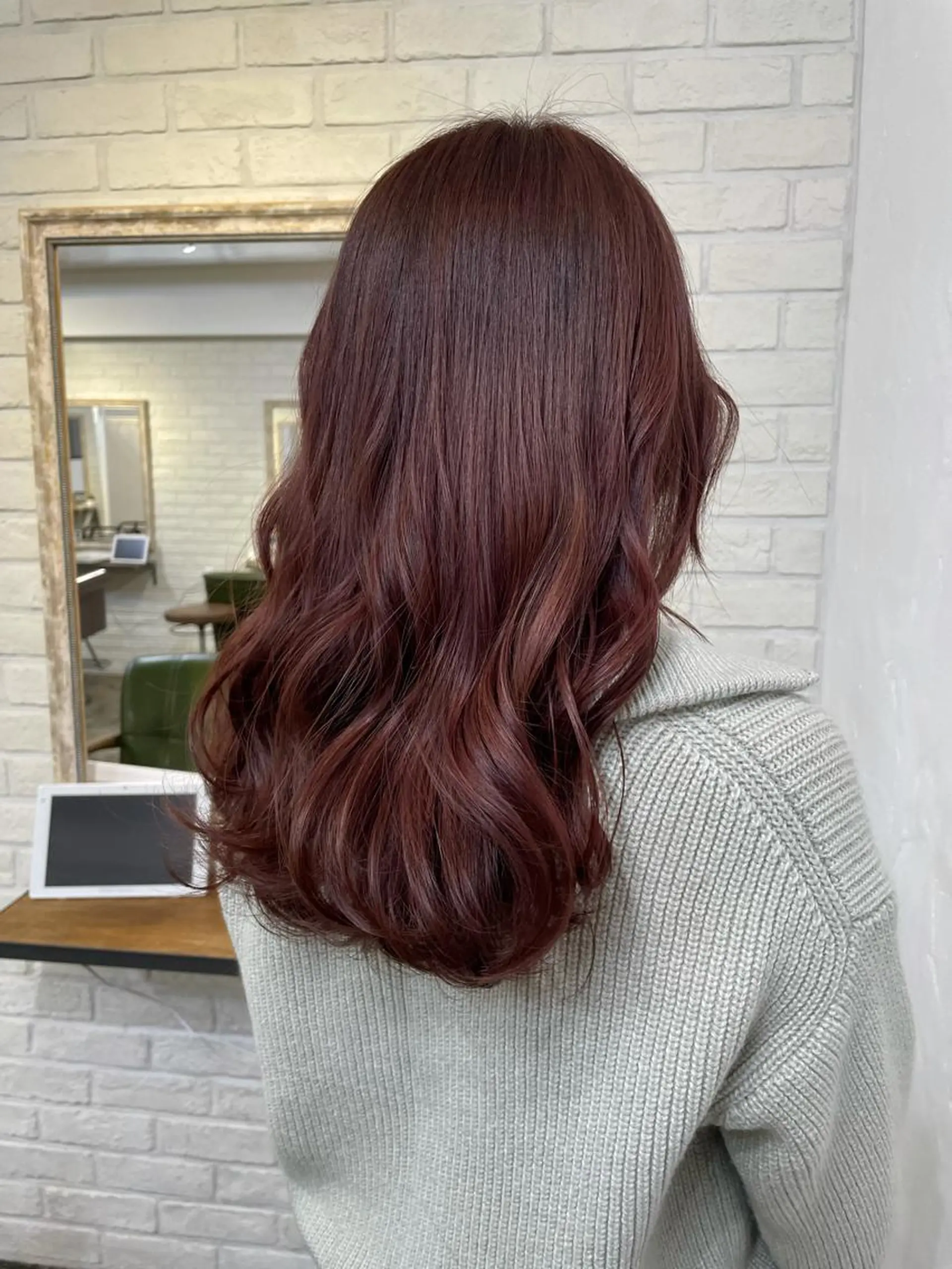 ロング カラー hair living Liko池袋東口店所属・✨透明感カラー🌱 上村　舜のヘアスタイル