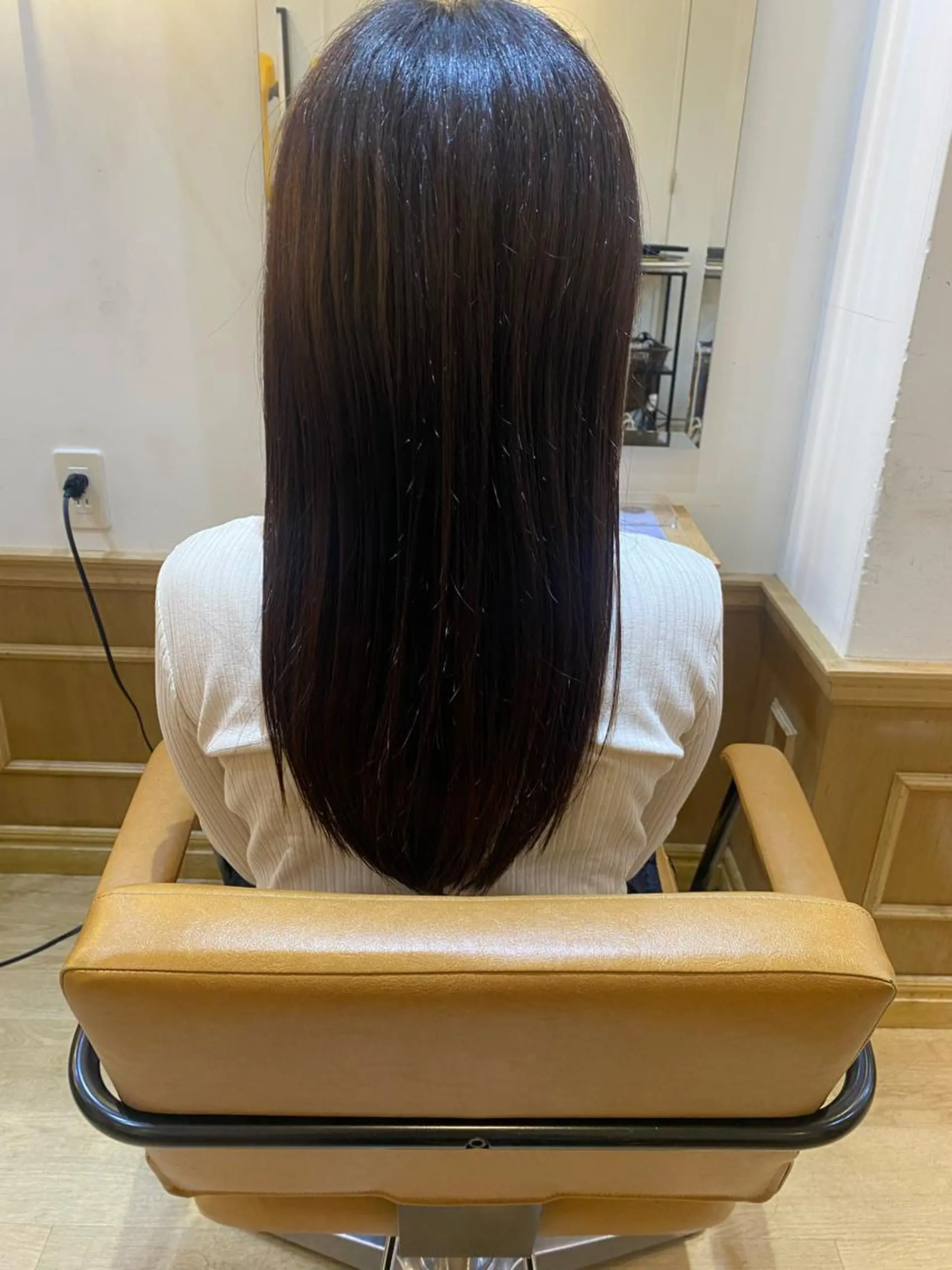 セミロング 髪質改善サロン🫧 セキチサトのヘアスタイル