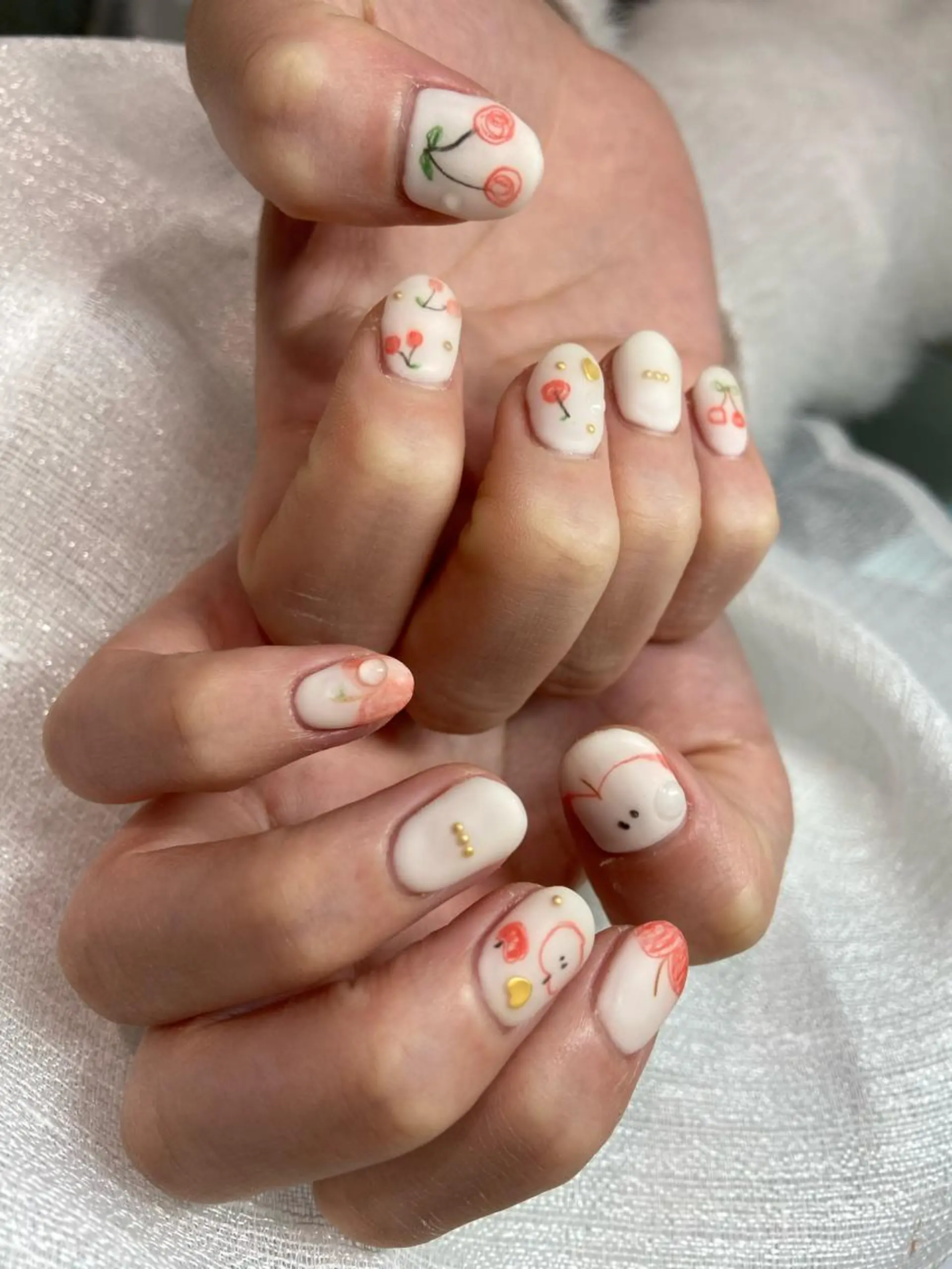 ネイル 🧸プルエクステ❤︎ ネイルKAO🧸のヘアスタイル