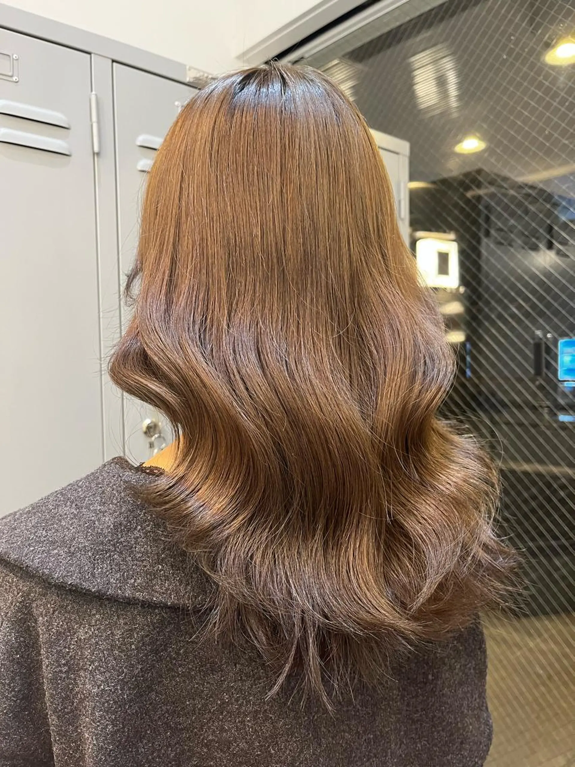 ロング カラー オリーブカラー 🎴 永井あさひ🎴のヘアスタイル