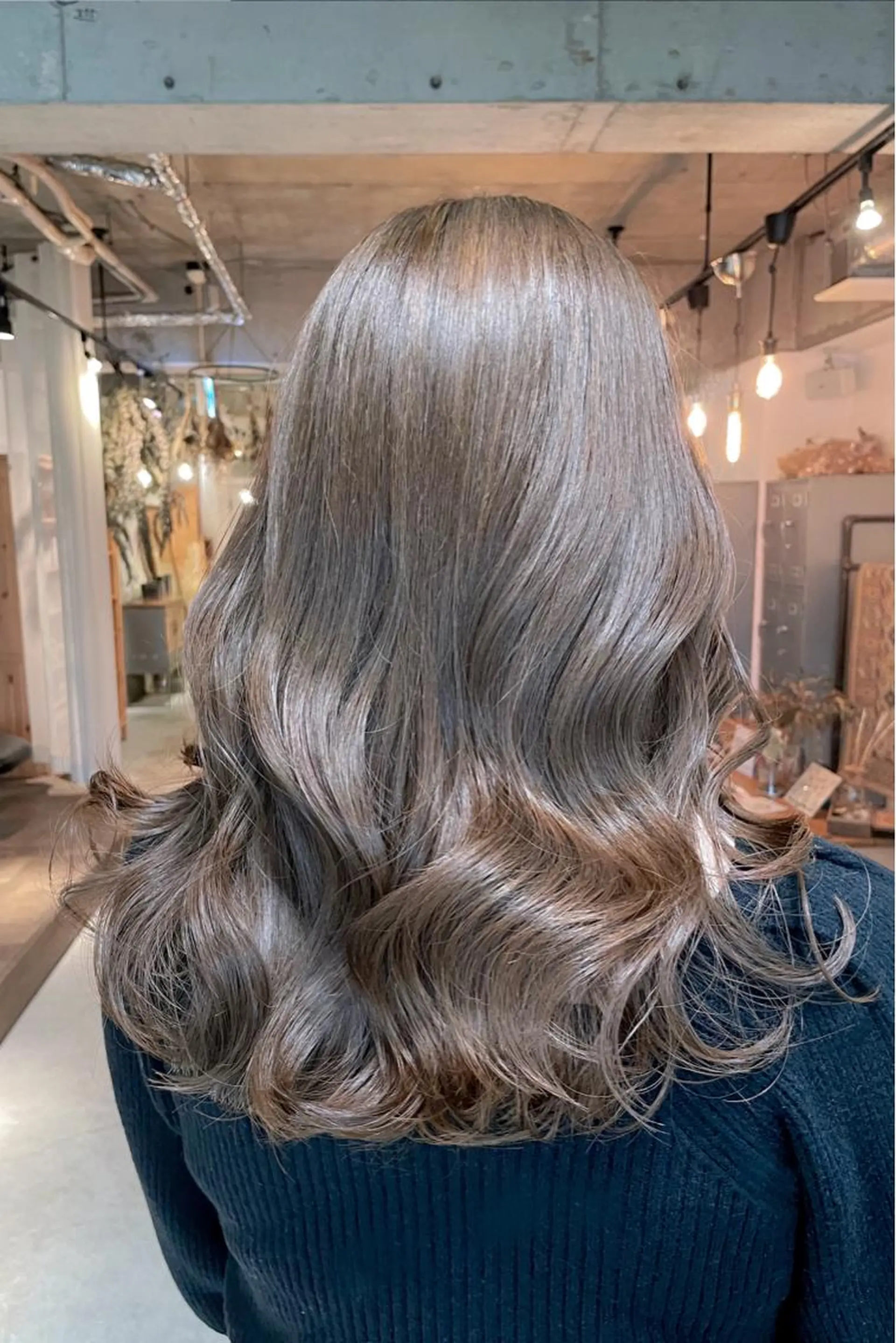 ロング カラー unico.所属・韓国ヘア/暖色カラー 新美多英のヘアスタイル