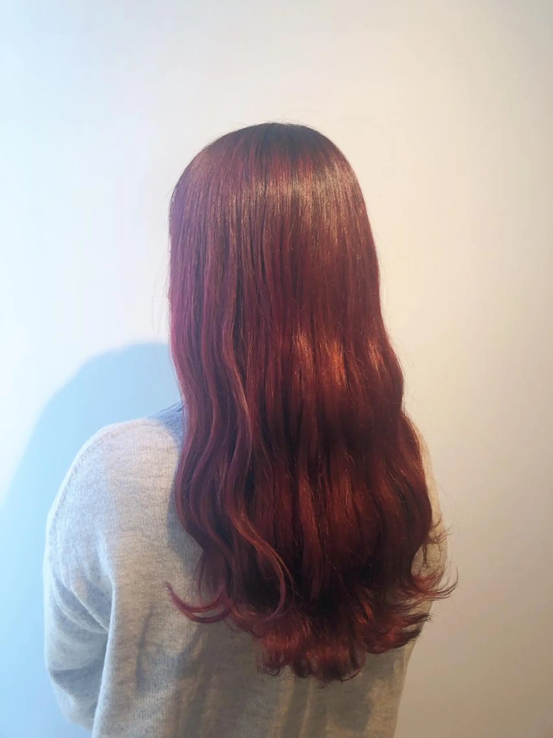 ロング カラー たけだ れなのヘアスタイル