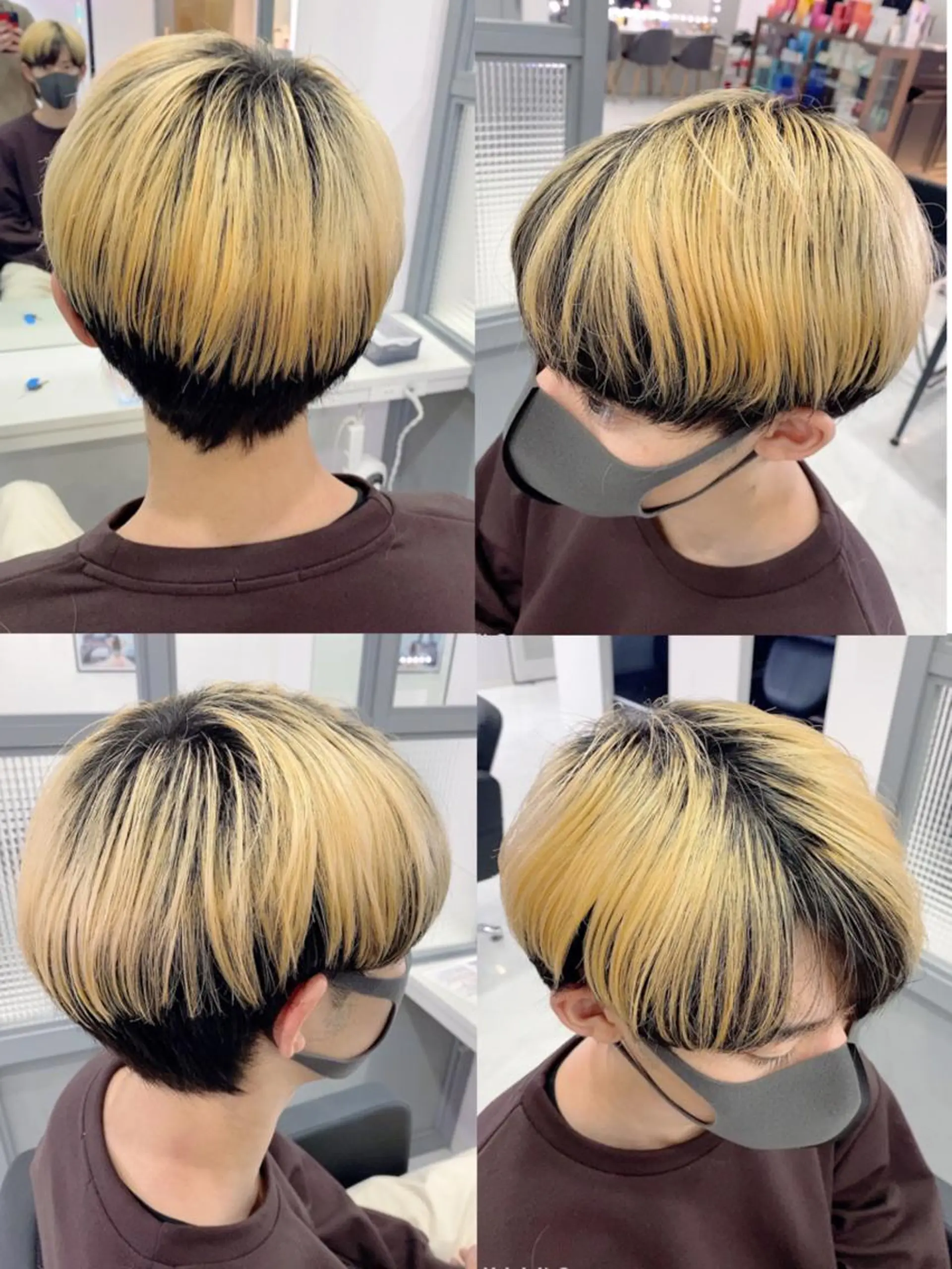 ショート カラー パーマ ヘアアレンジ メンズ カット 🔥メンズパーマ特 化🔥渡辺一翔🔥のヘアスタイル