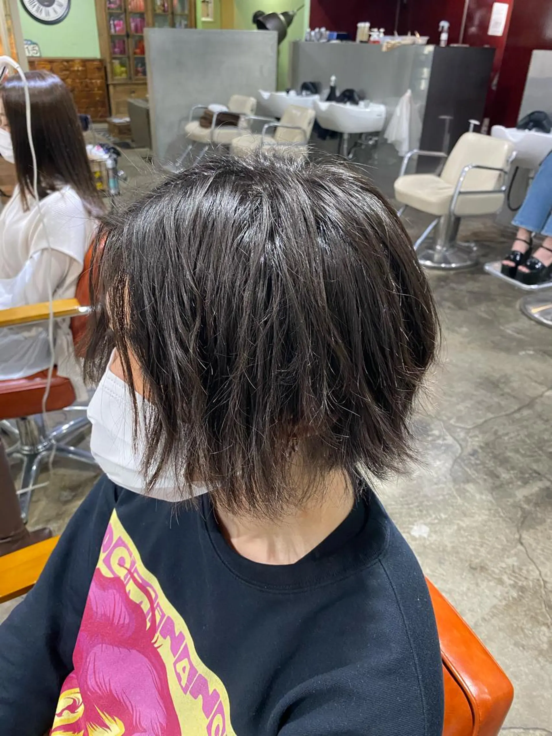 メンズ メンズブリーチカラー /パーマ ごーた立川のヘアスタイル