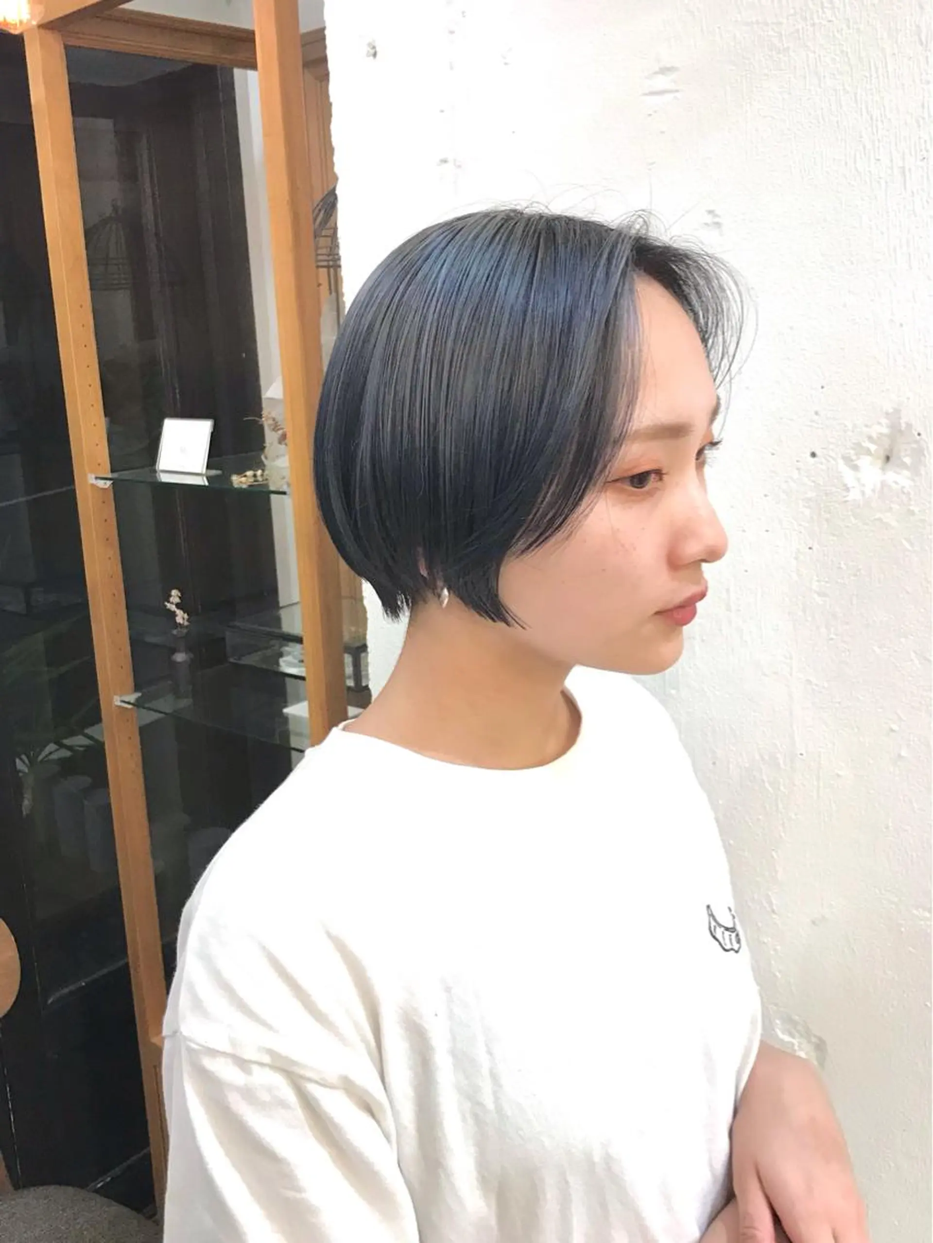 ショート カラー カット ヘアカラー 木村陸弥 似合わせ 透明感カラー🌿のヘアスタイル