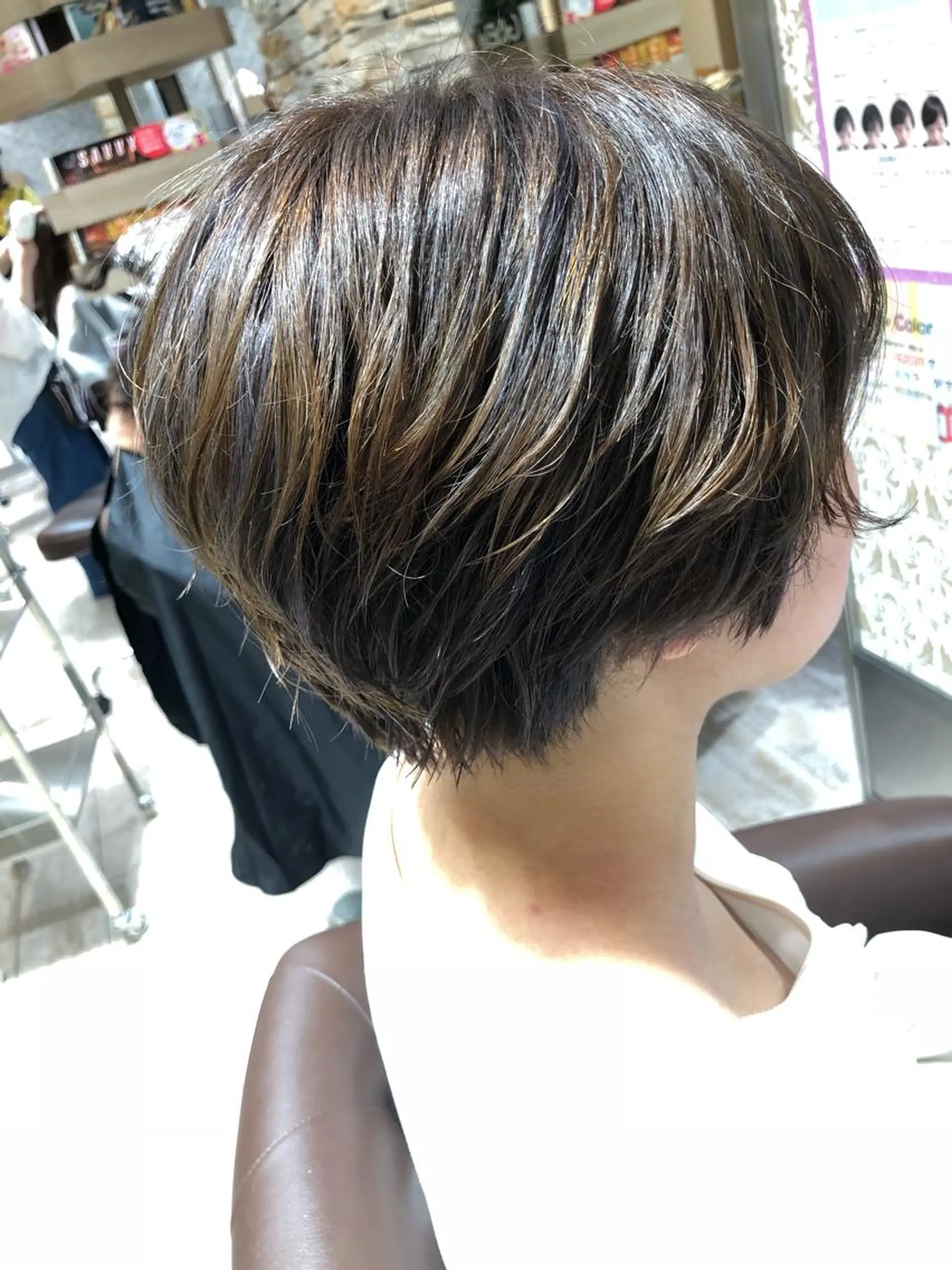 ショート カラー CheRiR【シェリール】所属・cherir髪質改善 パーソナルカラー診断のヘアスタイル