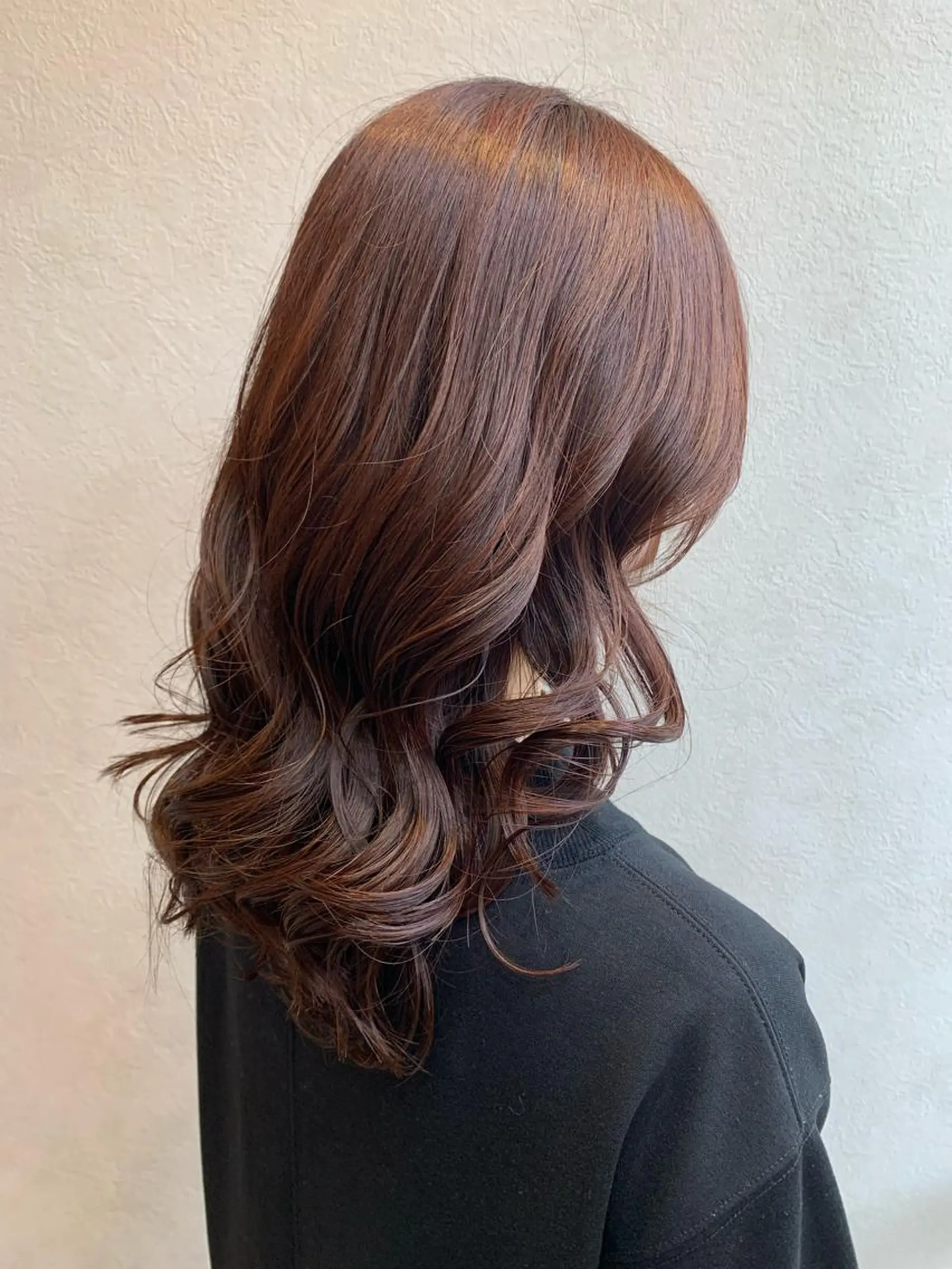 セミロング ヘアカラー トリートメント newiネウィ _naoのヘアスタイル