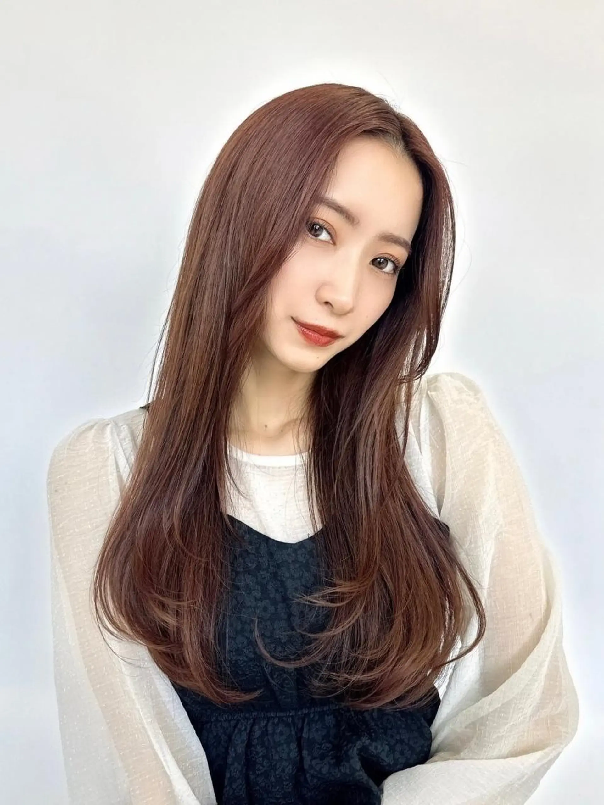 ロング カット ヘアカラー 高槻/大学生にも人気 🥰ルービック高槻のヘアスタイル