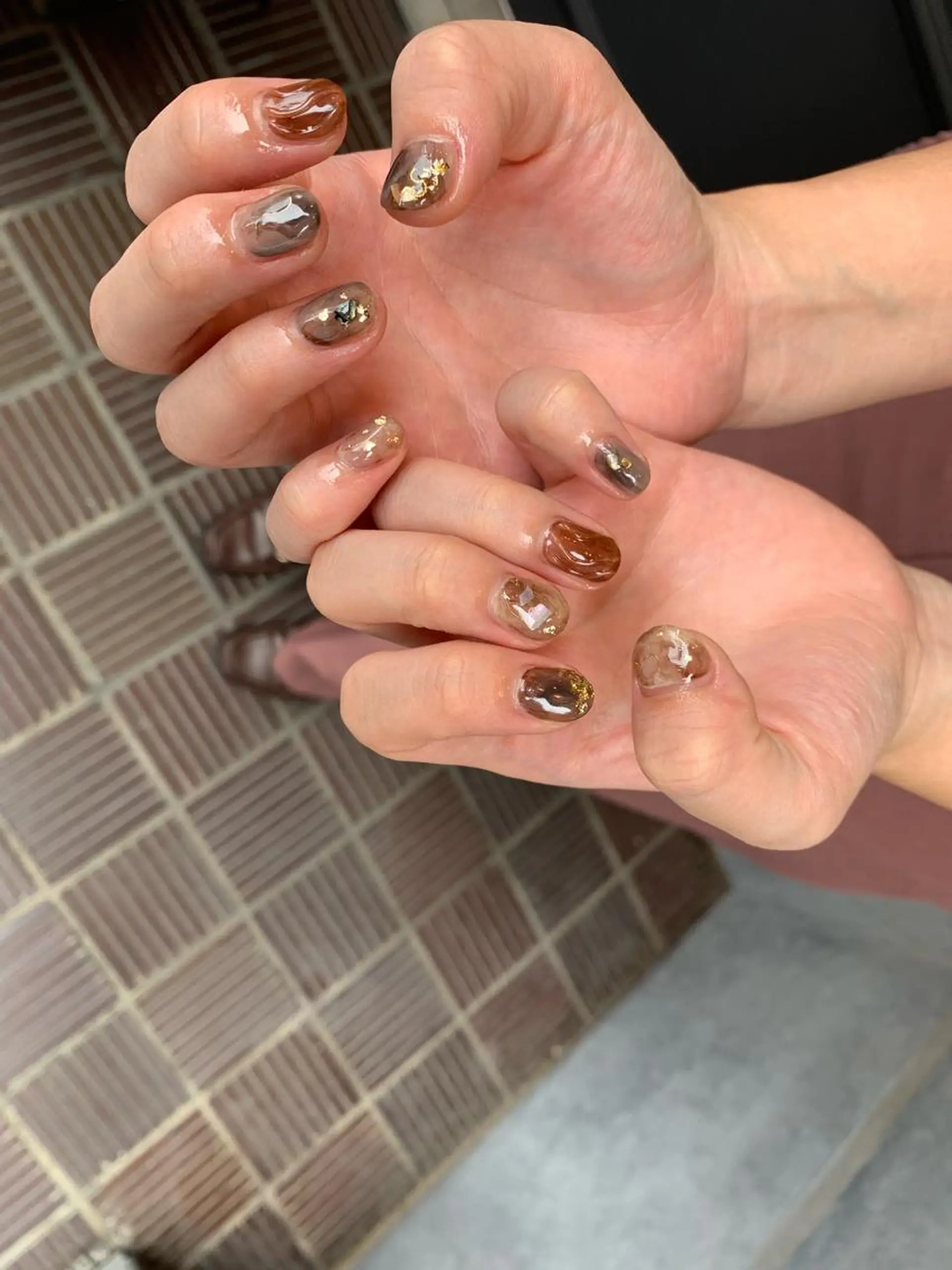 ネイル nail room clear. パラジェル所属・sode shioriのネイルデザイン