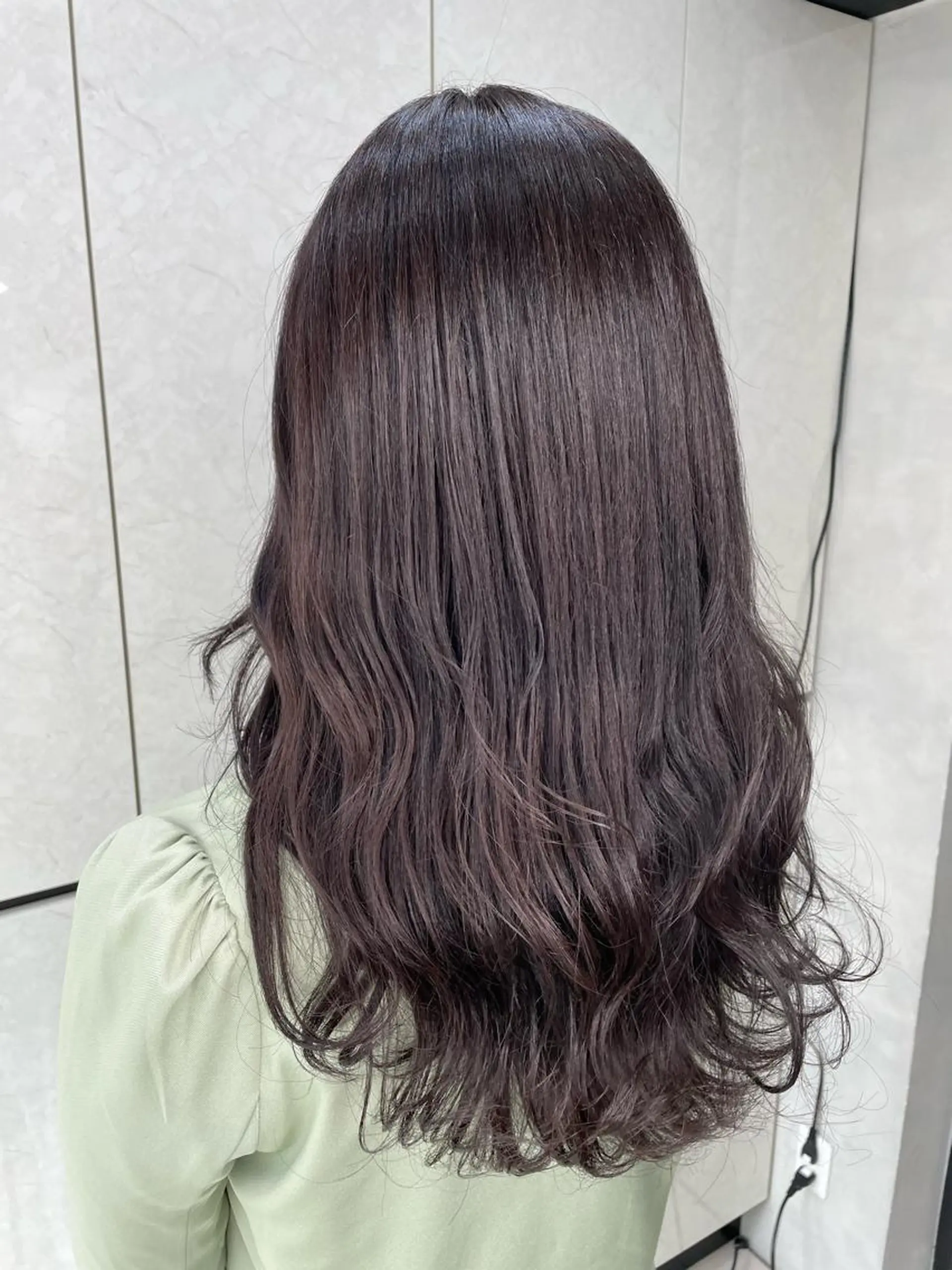 ロング カラー ヘアアレンジ ラベンダーカラー カット ヘアカラー トリートメント 👑最高級エクステ 👑新宿/タイセイのヘアスタイル