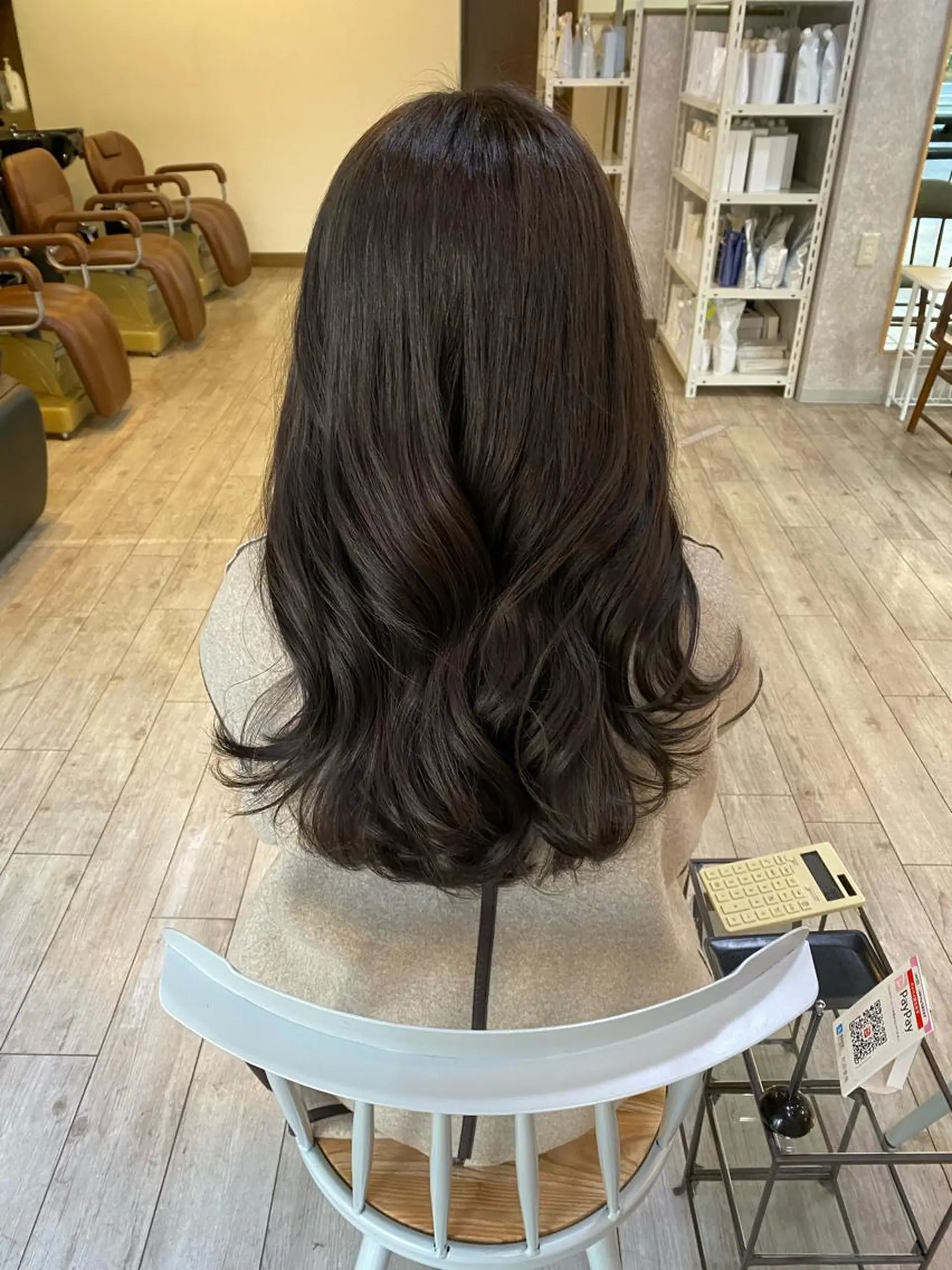 ロング カラー グレージュ ｲﾁｶﾜ ﾐｵ/ minim hairのヘアスタイル