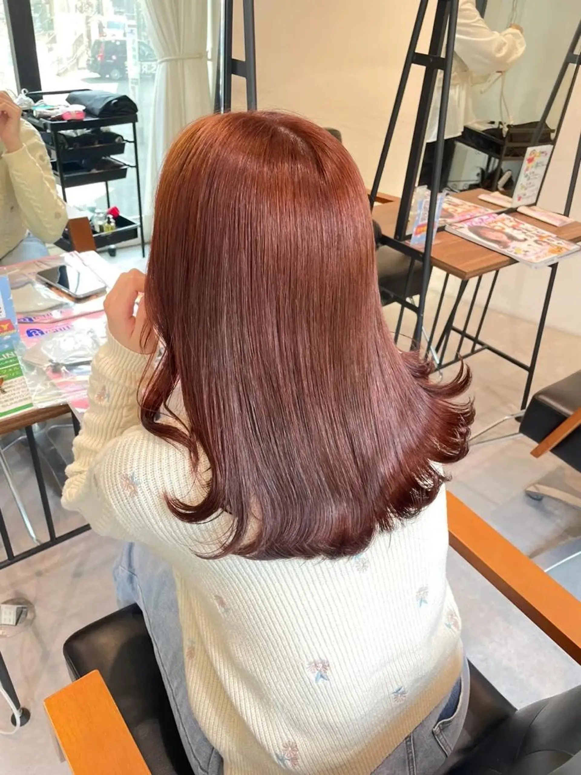 セミロング SALOWIN渋谷caldo店B1所属・岐津公太 メンズ縮毛矯正のプロのヘアスタイル