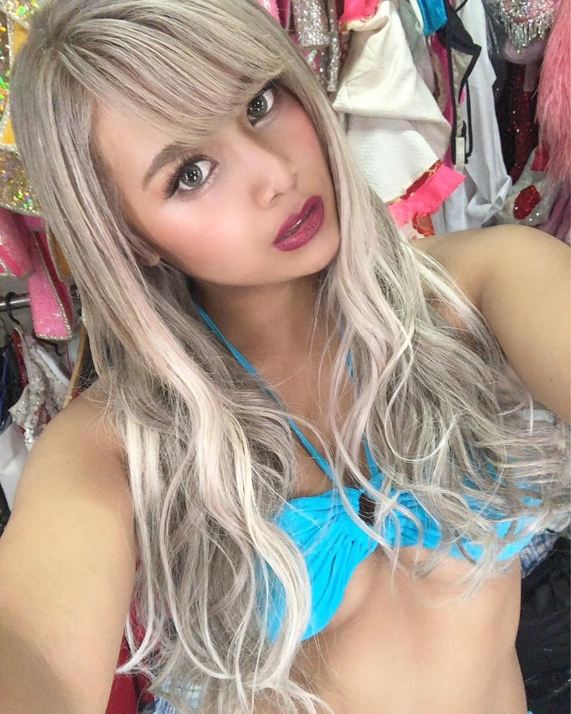 ロング カラー シールエクステ グレージュ エクステ カット ヘアカラー トリートメント エクステ エクステリピート率 No.1 菊池　悠介のヘアスタイル