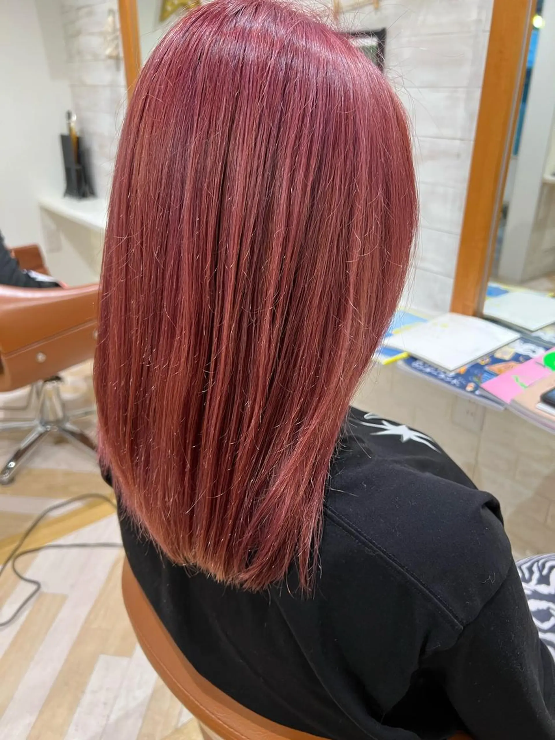 セミロング カット ヘアカラー トリートメント ROUTE ルートのヘアスタイル