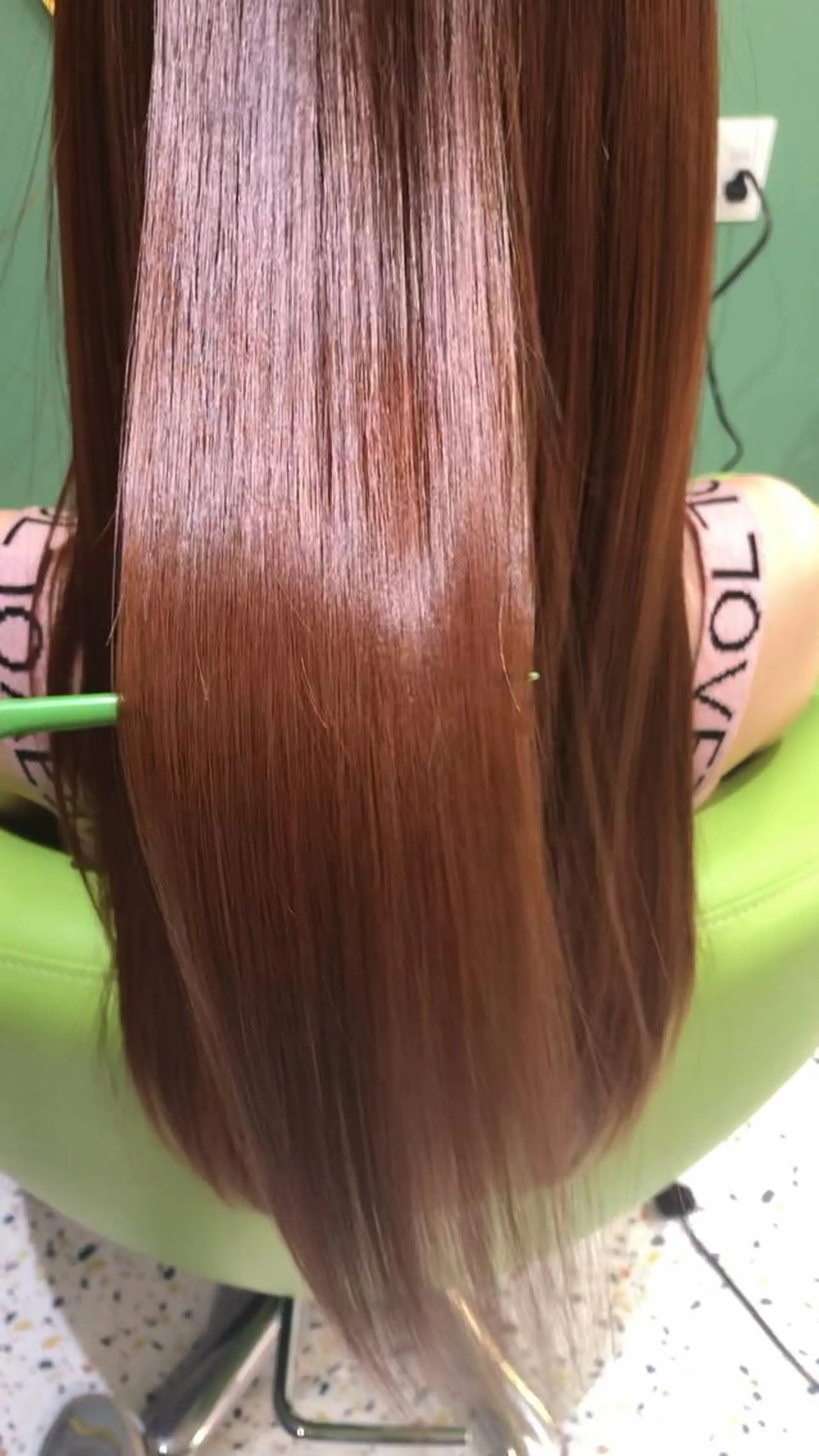 セミロング 縮毛矯正 トリートメント MORE所属・MORE栄 野田航生のヘアスタイル