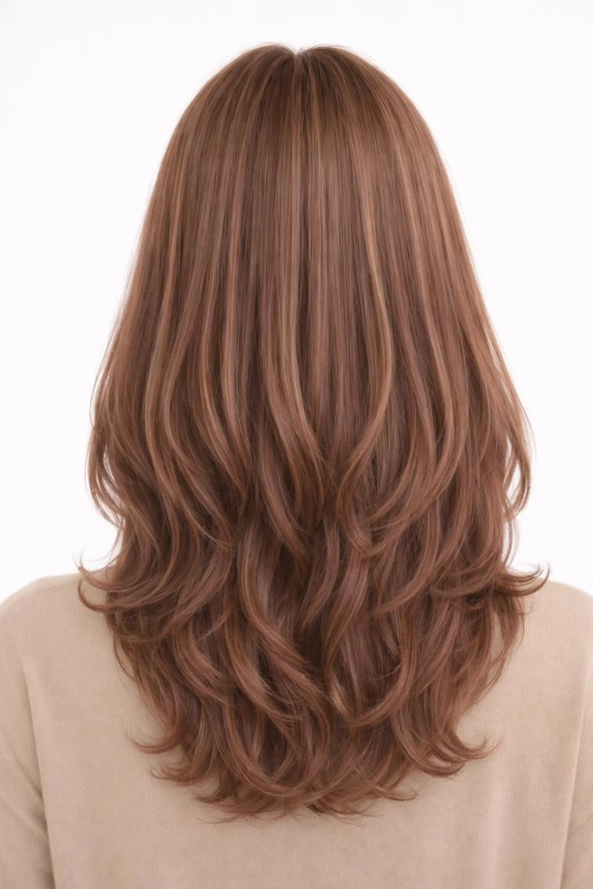 セミロング カラー カット ヘアカラー Hair Salon Atem☀️上安店のヘアスタイル