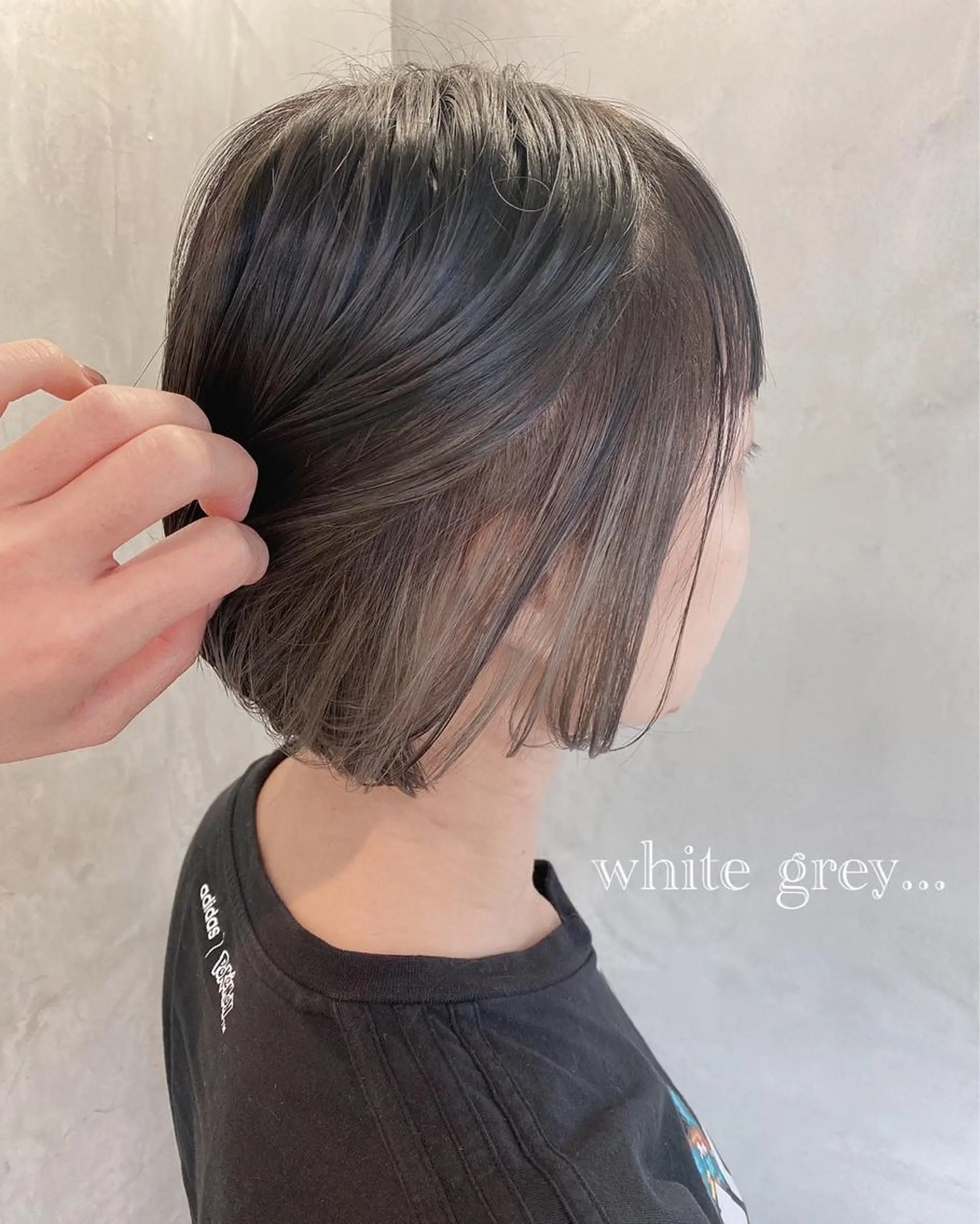ショート カラー ヘアアレンジ stylist/蛯谷 珠里のヘアスタイル