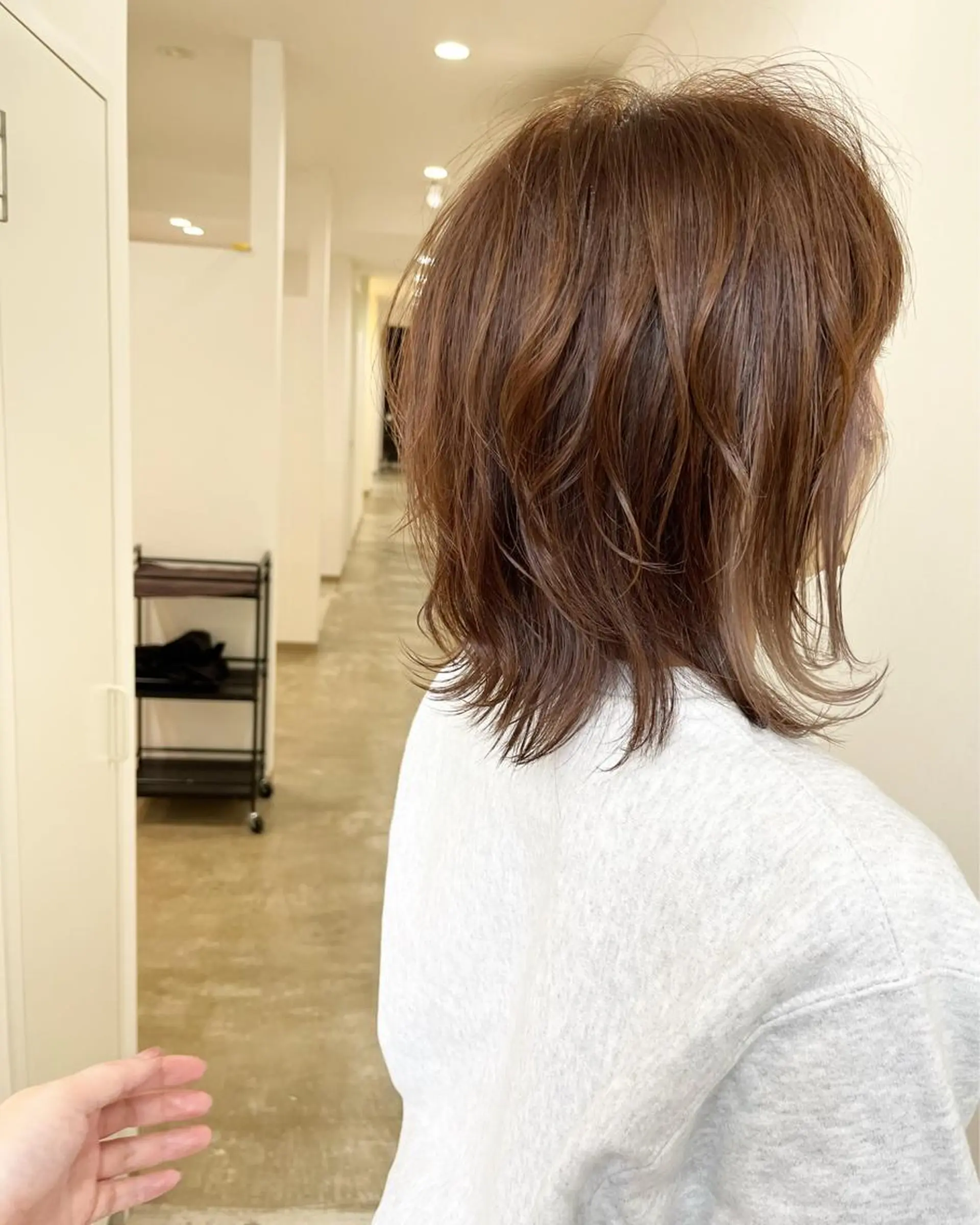ショート ウルフカット ショート&ボブ井上 菜樹のヘアスタイル