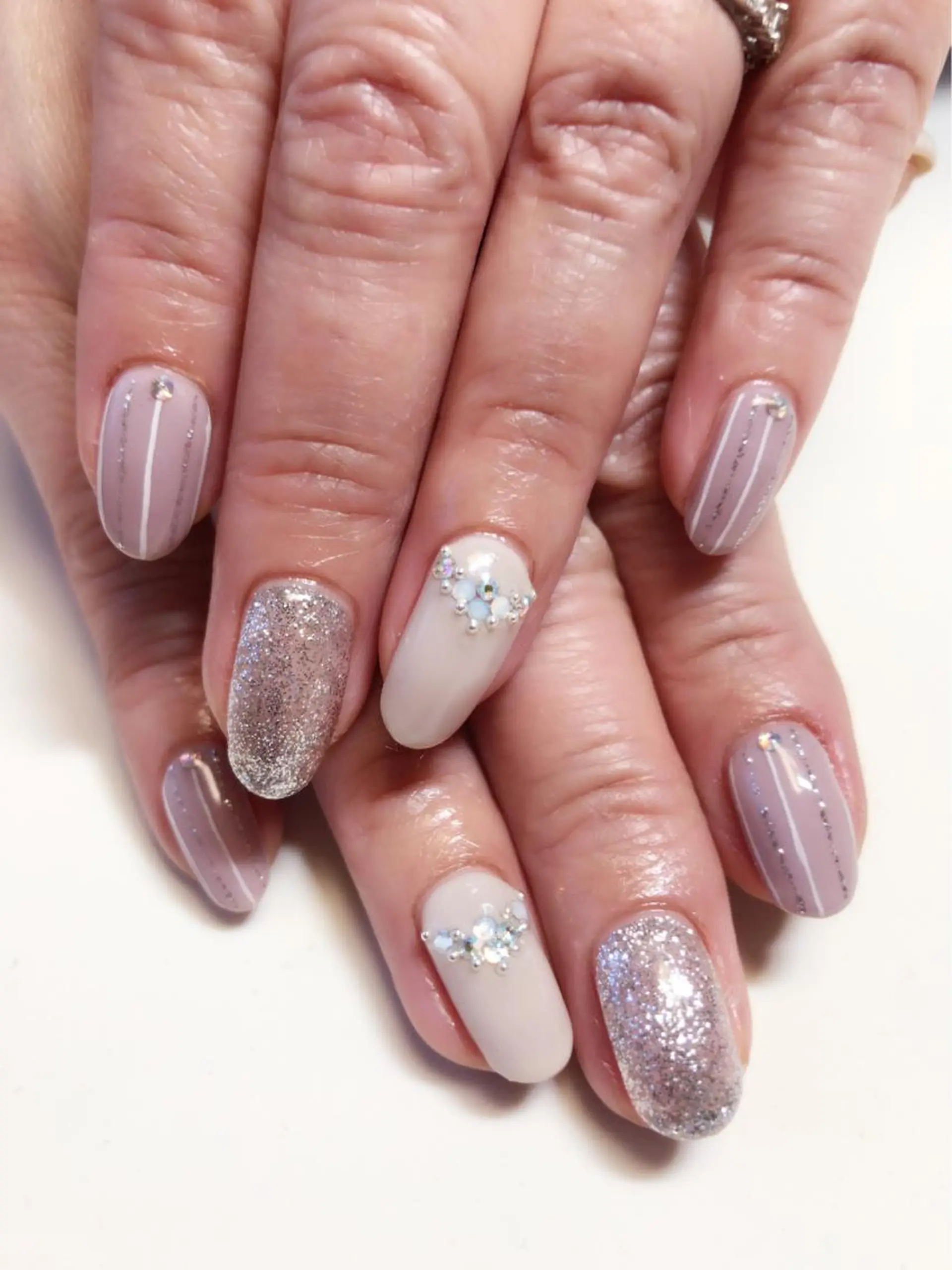 ネイル シンプルネイル 'mm所属・'mm  (ミリ) ＭＡＮＡＭＩのネイルデザイン