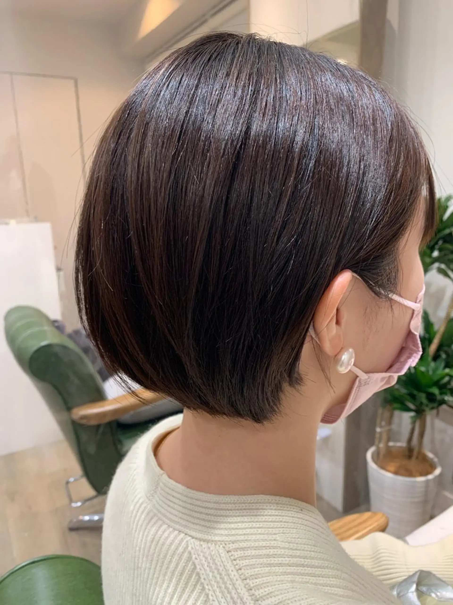 ショート ボブ 伸ばしかけ ショートヘア ヒロタ ハルヒ🦁のヘアスタイル