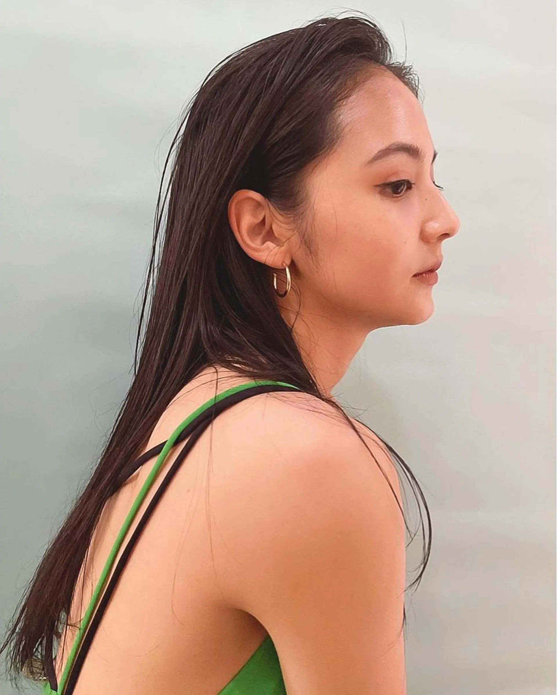 ロング カラー カット ヘアカラー トリートメント Loom.所属・村上雅人 ナチュラルモードのヘアスタイル