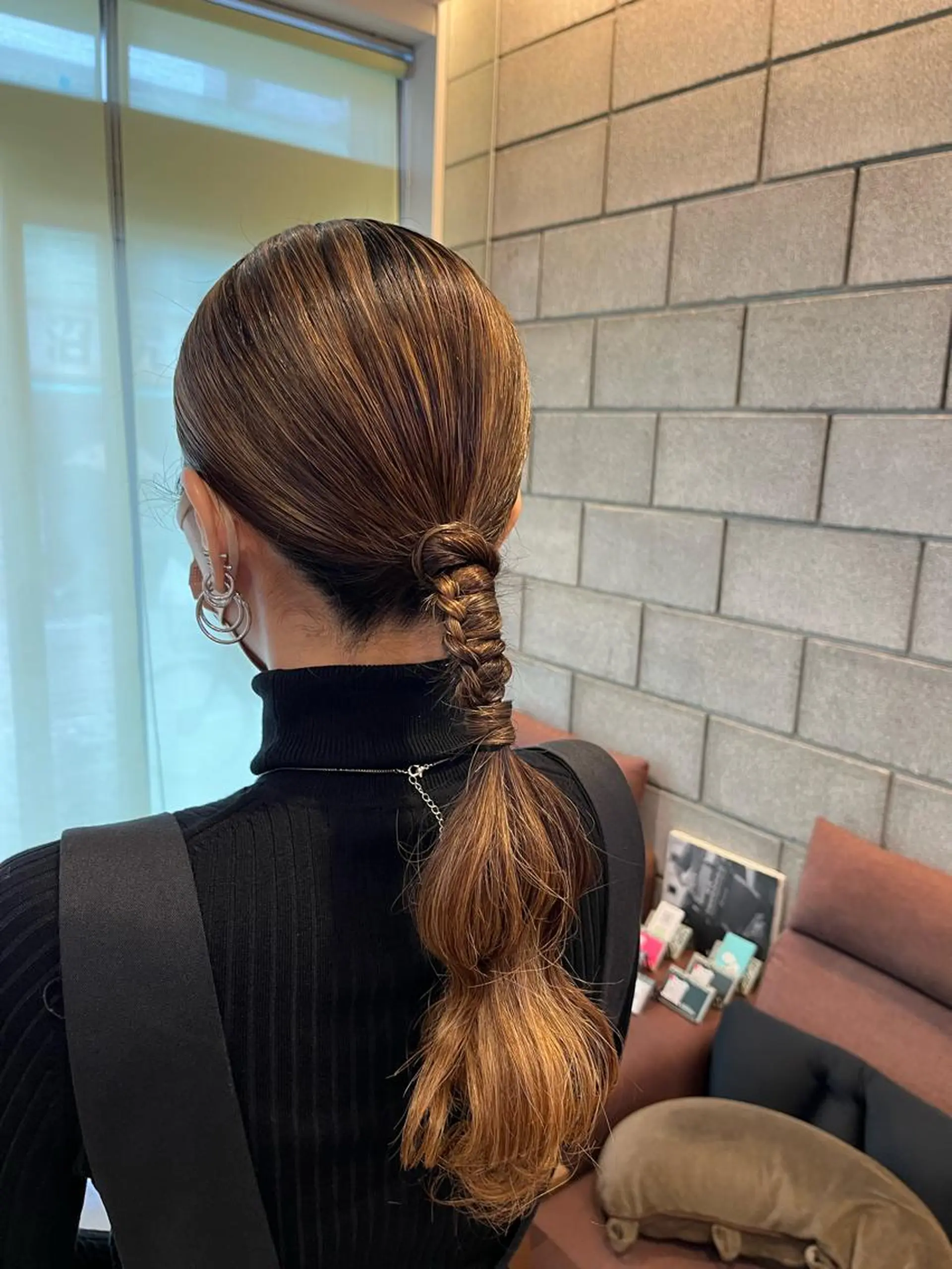 ヘアアレンジ 近 沙織のヘアスタイル