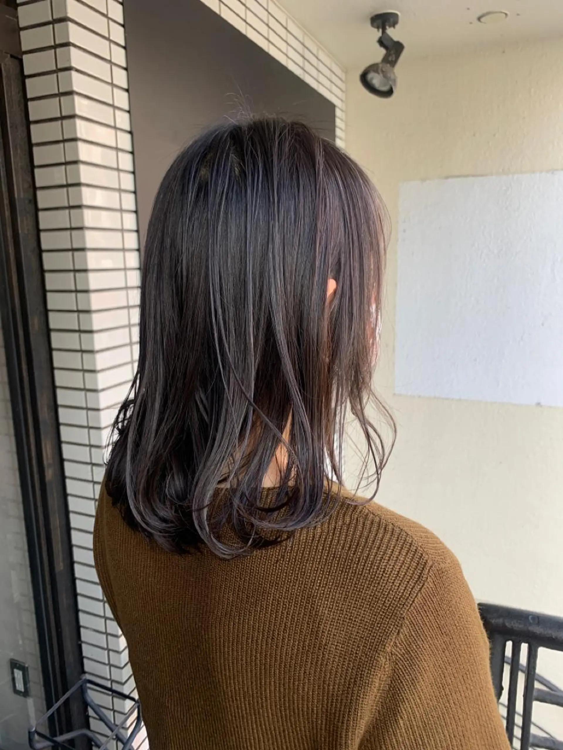ミディアム enx天王町店 伊藤　愛央のヘアスタイル