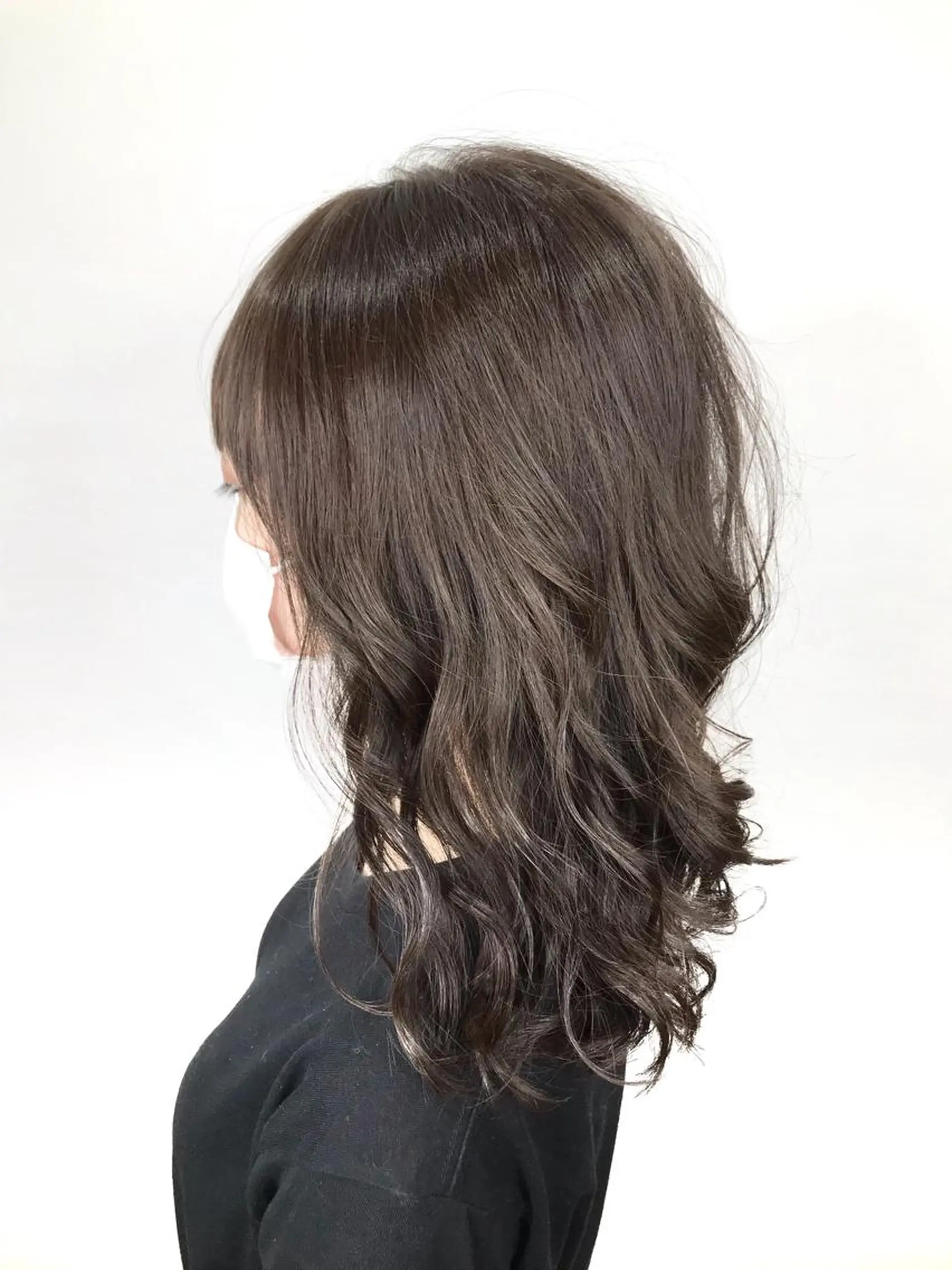 セミロング カラー カット ヘアカラー インナーカラー/ ストレート/奥野洸也のヘアスタイル