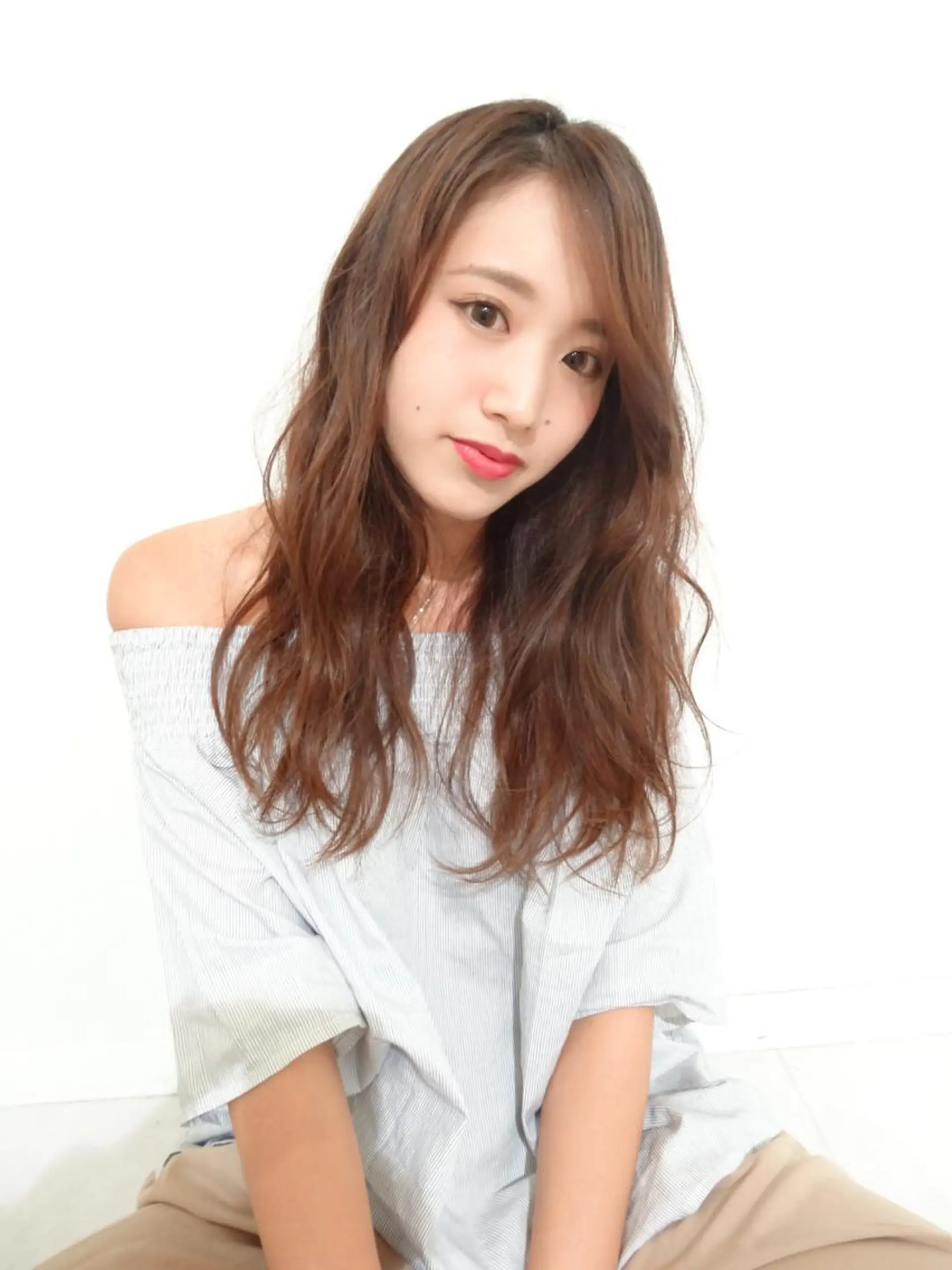 セミロング ロング ヘアアレンジ _WHITE高槻所属・_WHITE高槻店 yusukeのヘアスタイル